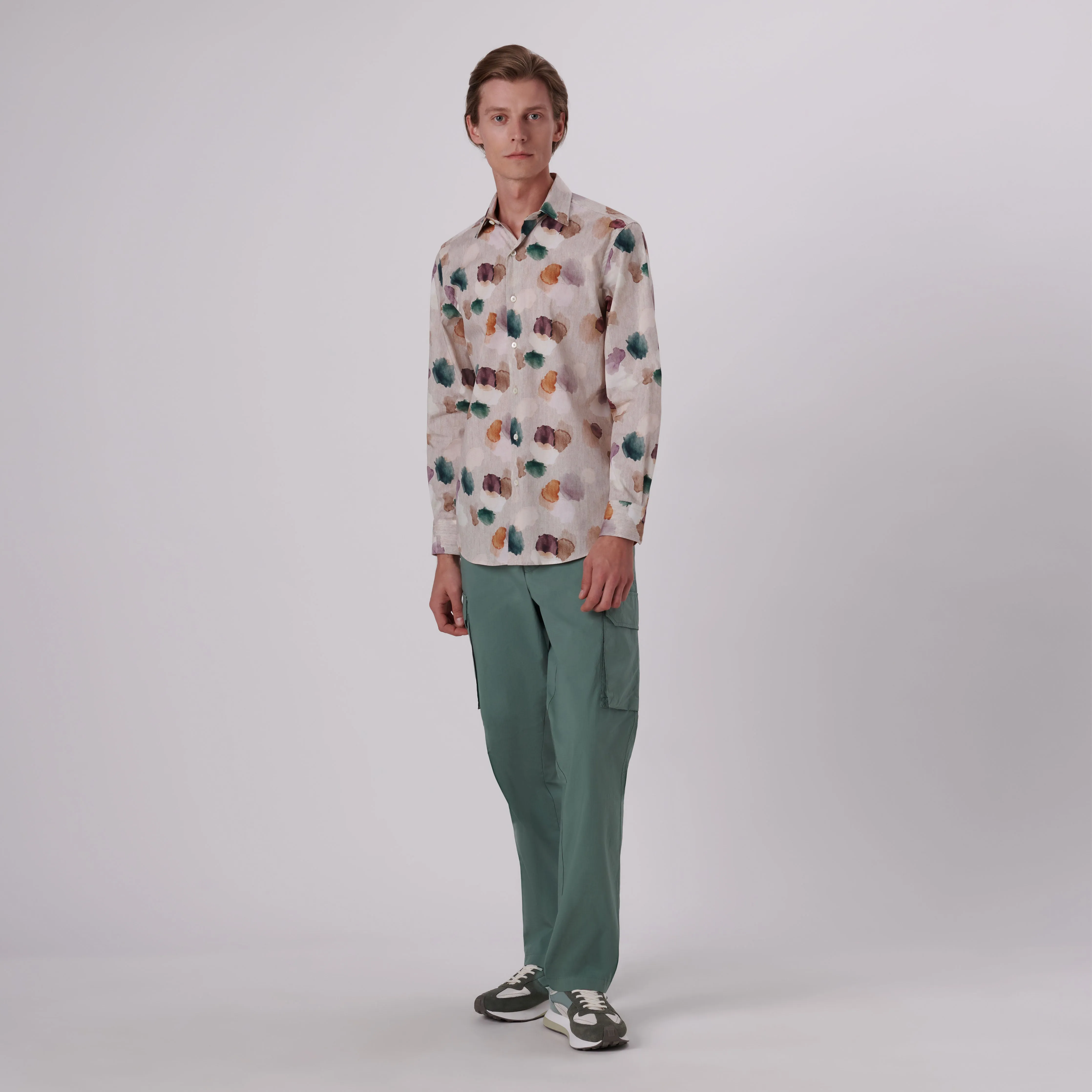 Julian Abstract Print Shirt