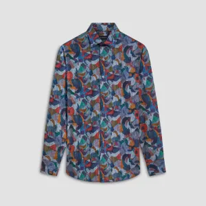 Julian Abstract Print Shirt