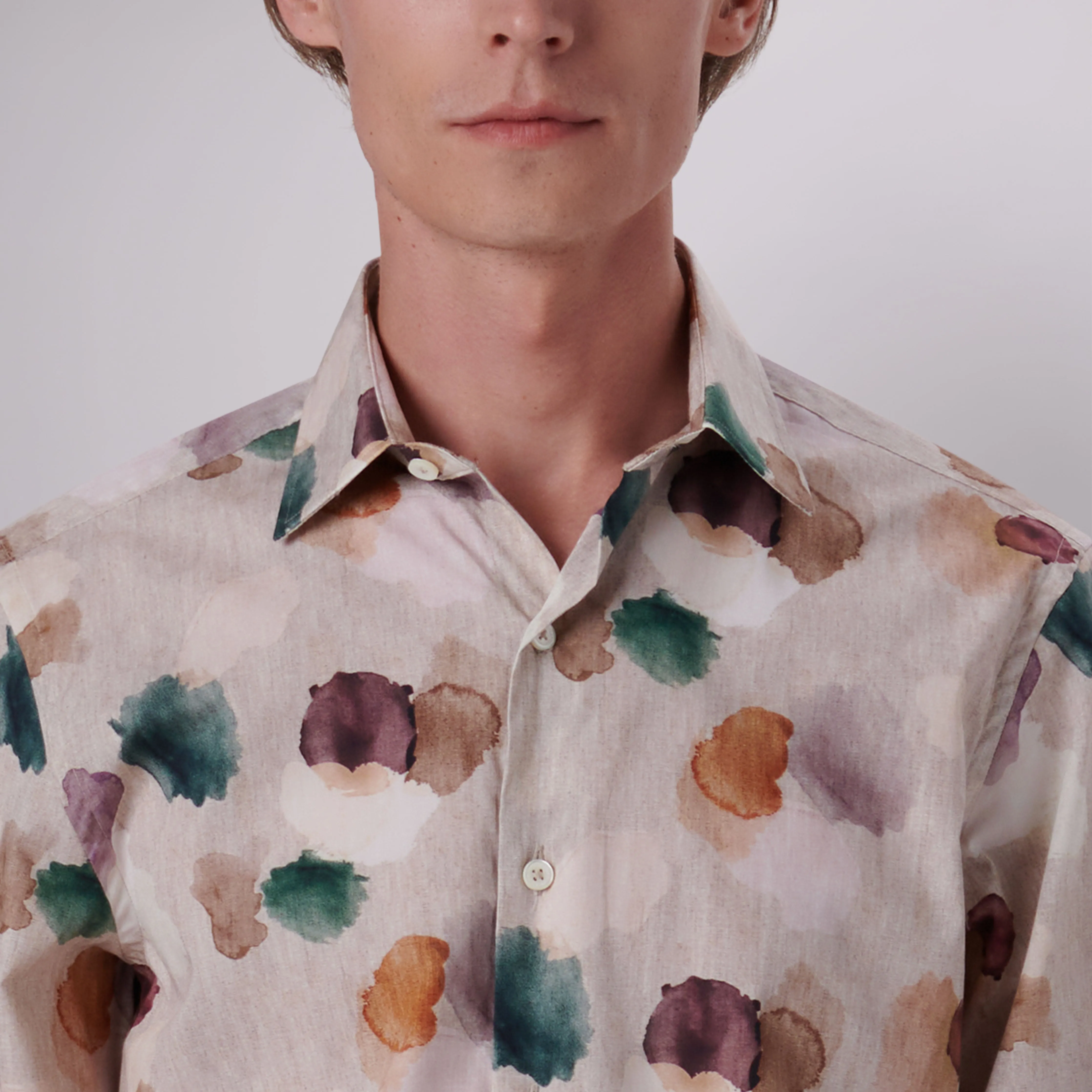 Julian Abstract Print Shirt