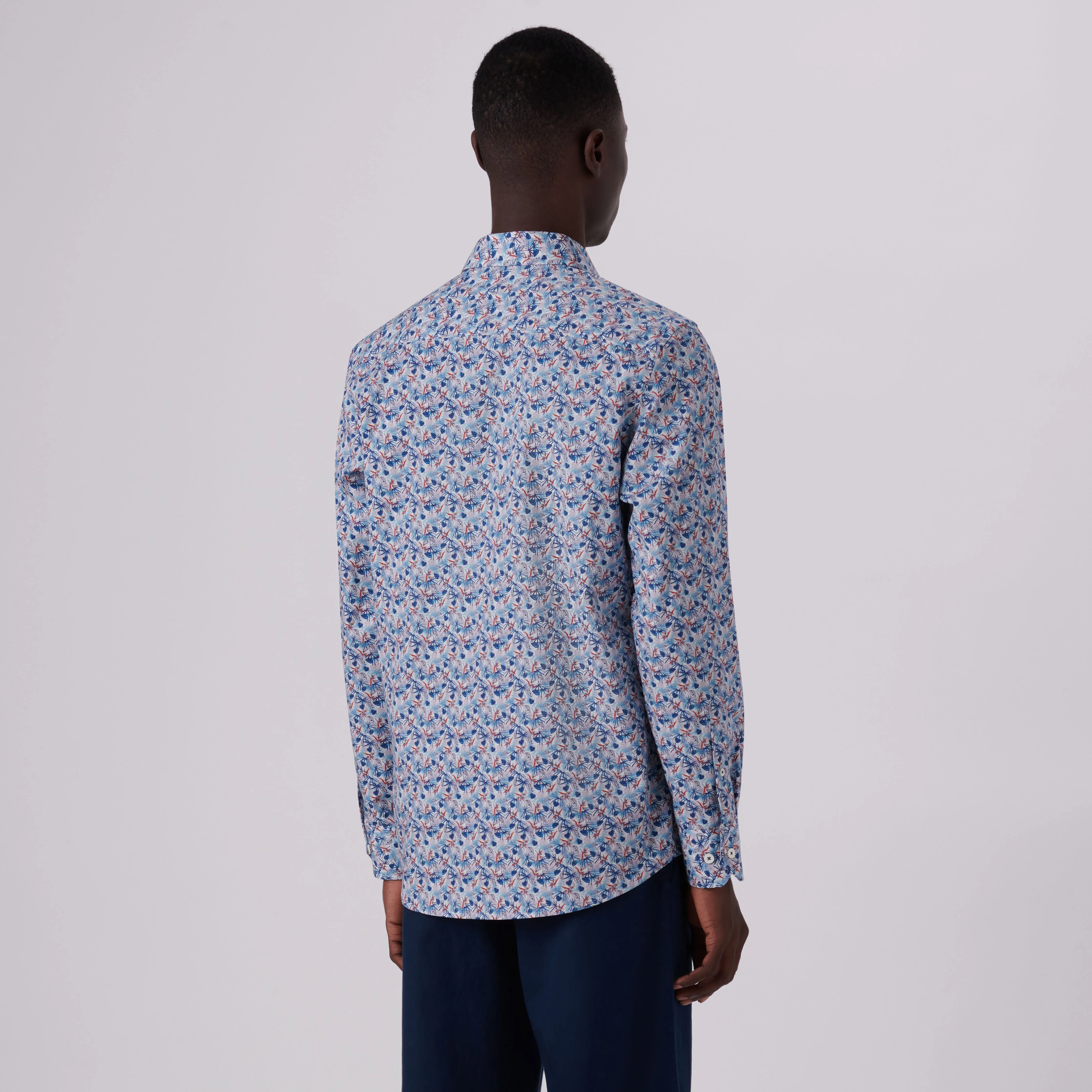 Julian Abstract Print Shirt