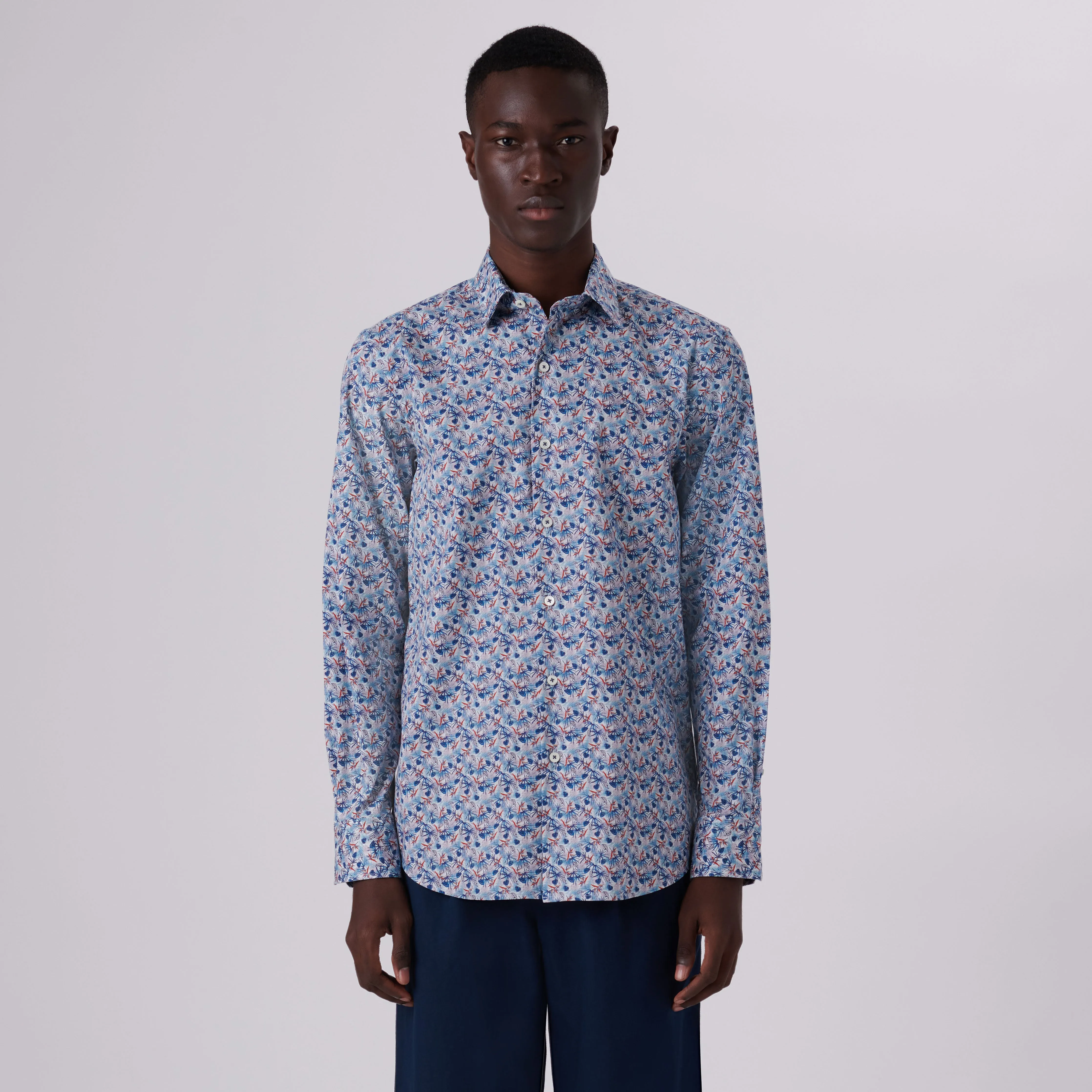 Julian Abstract Print Shirt