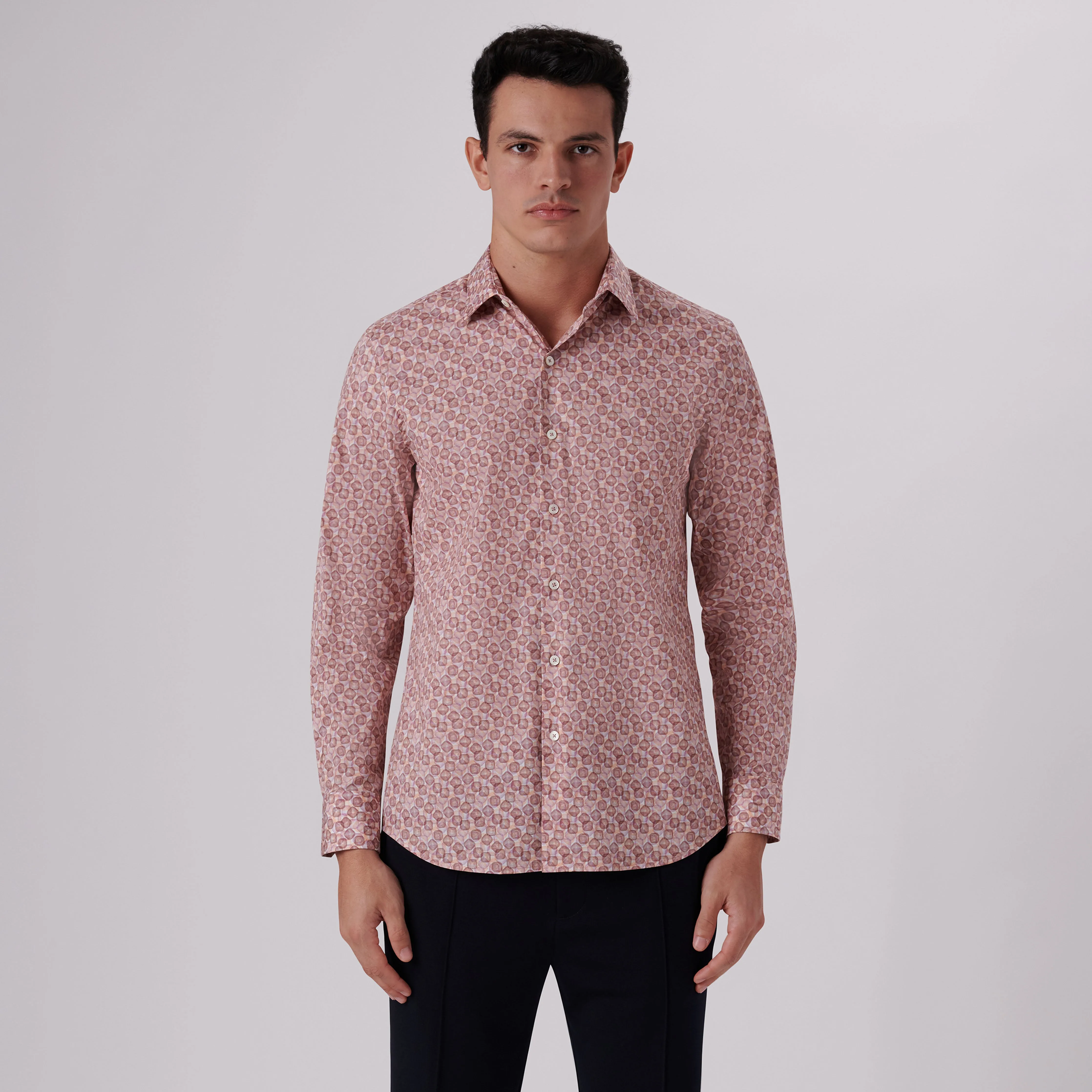 Julian Geometric Print Shirt
