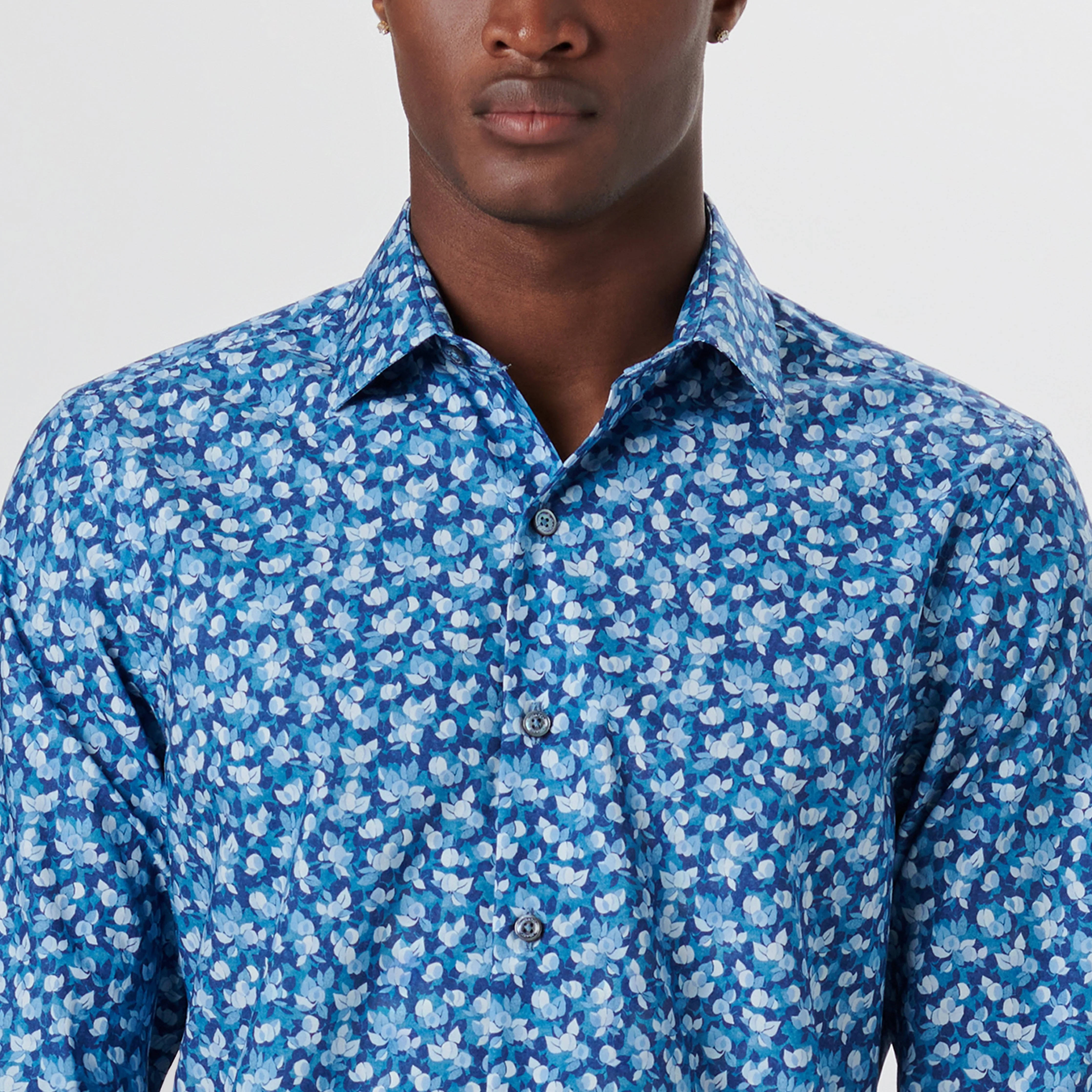 JULIAN Liberty Devonshire Berry Print Shirt