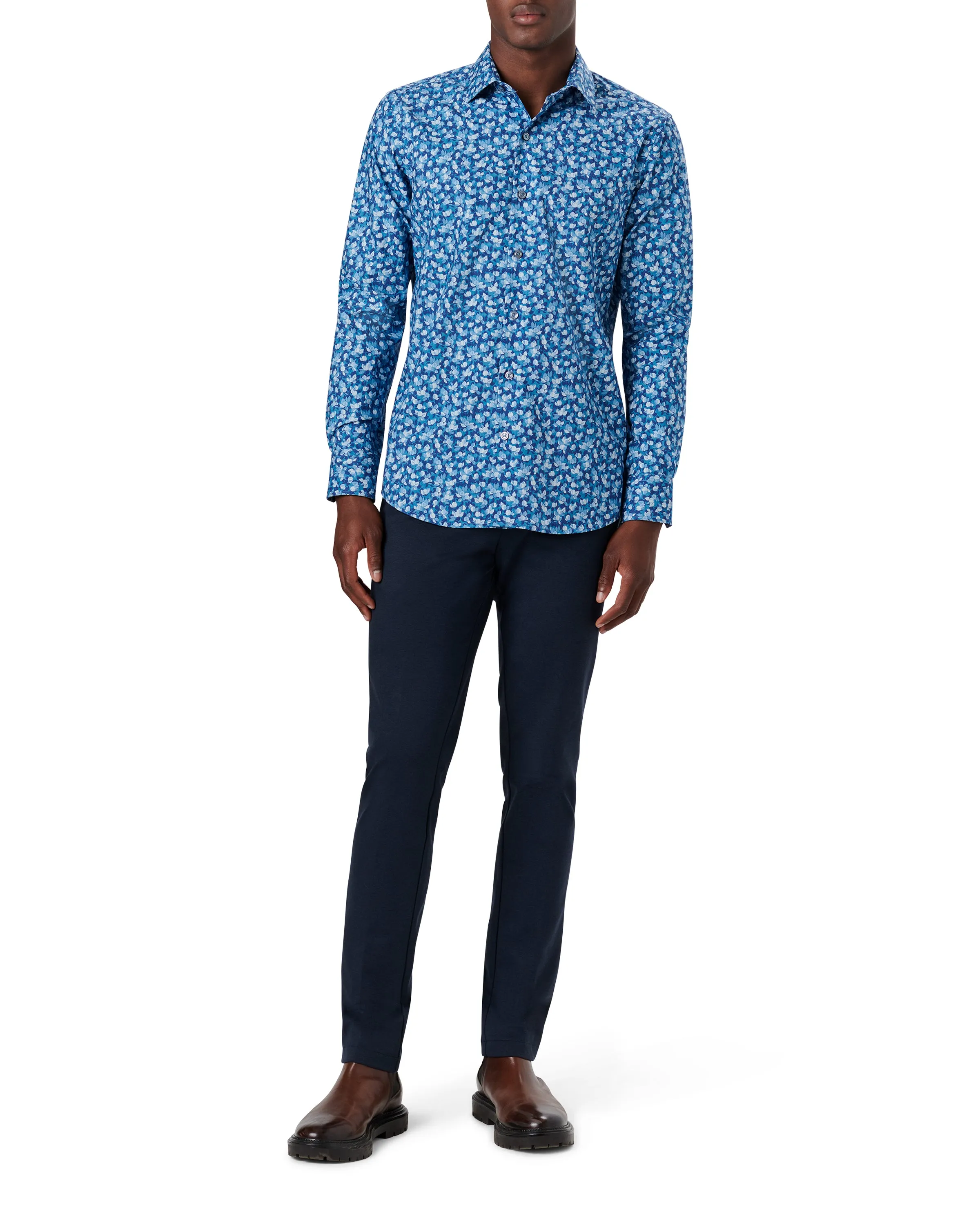 JULIAN Liberty Devonshire Berry Print Shirt