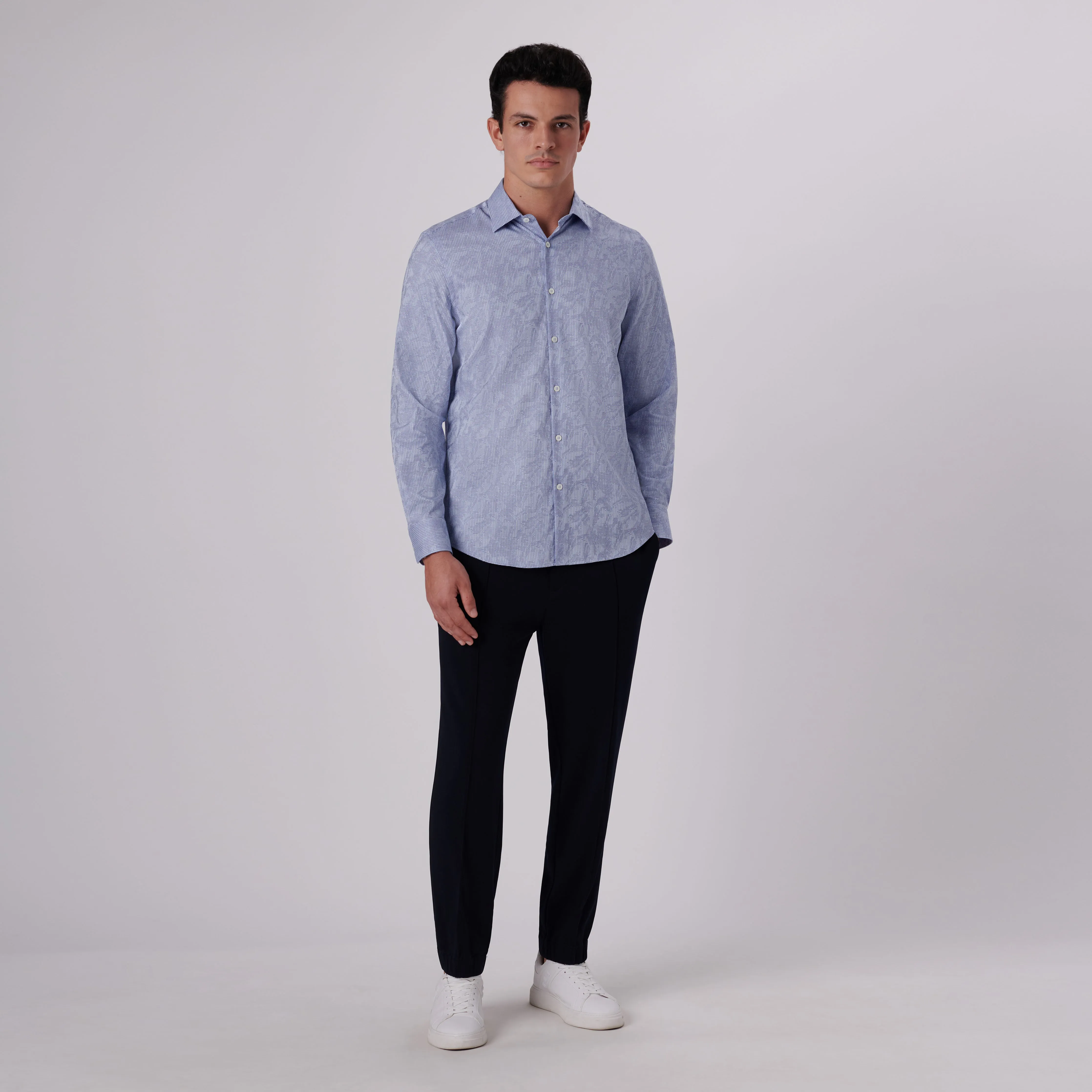 Julian Pin Check Print Shirt