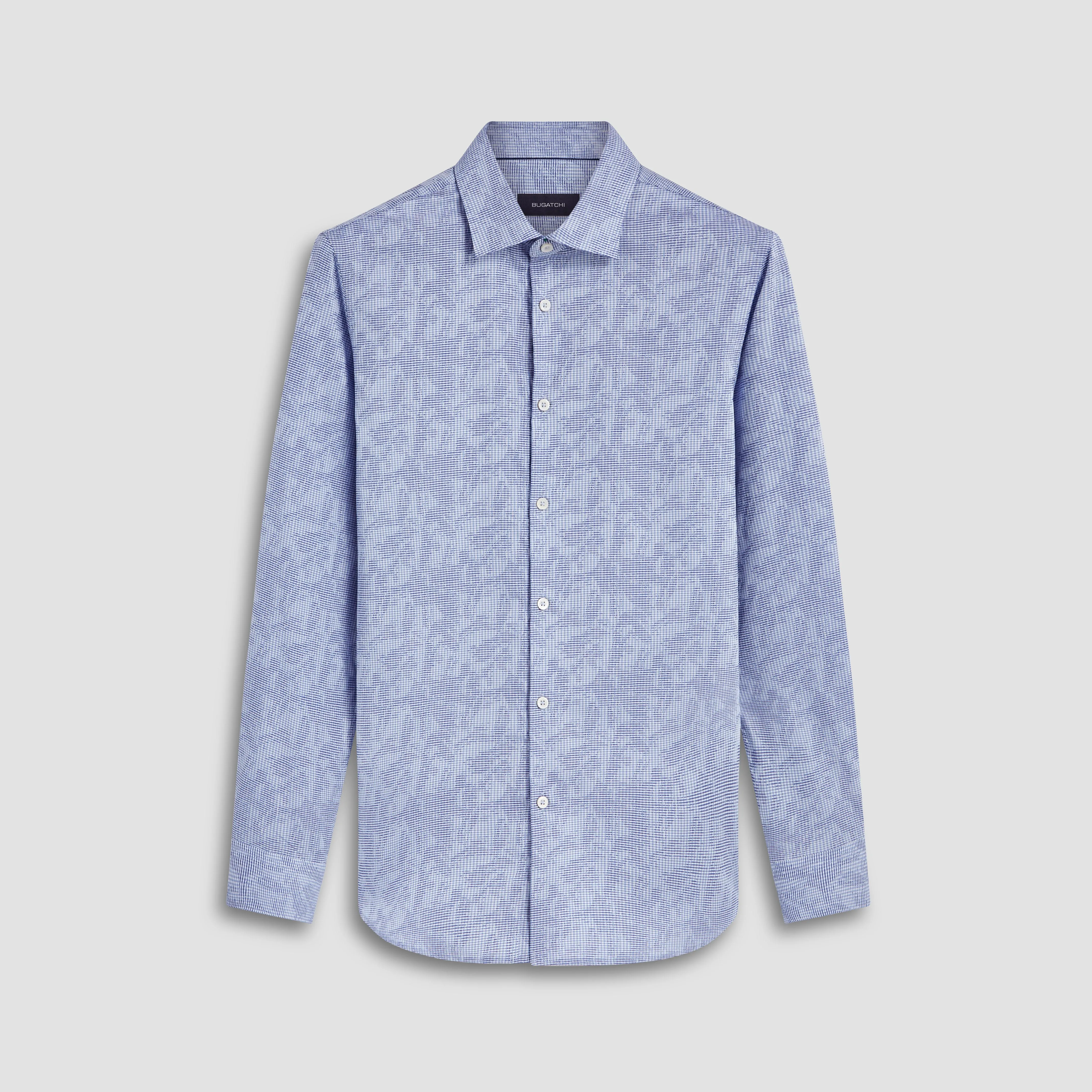 Julian Pin Check Print Shirt