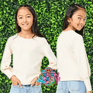 Kids Puff Sleeve Top - Youth