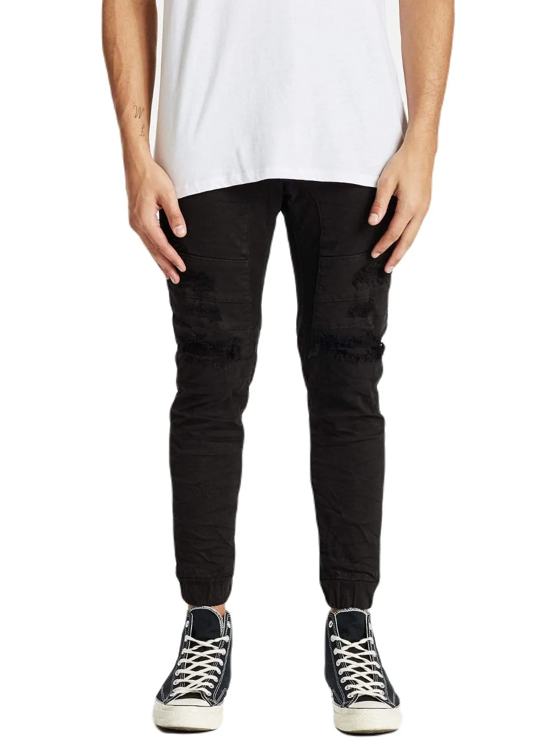 Kiss Chacey - Hydra Denim Jogger - Jet Black
