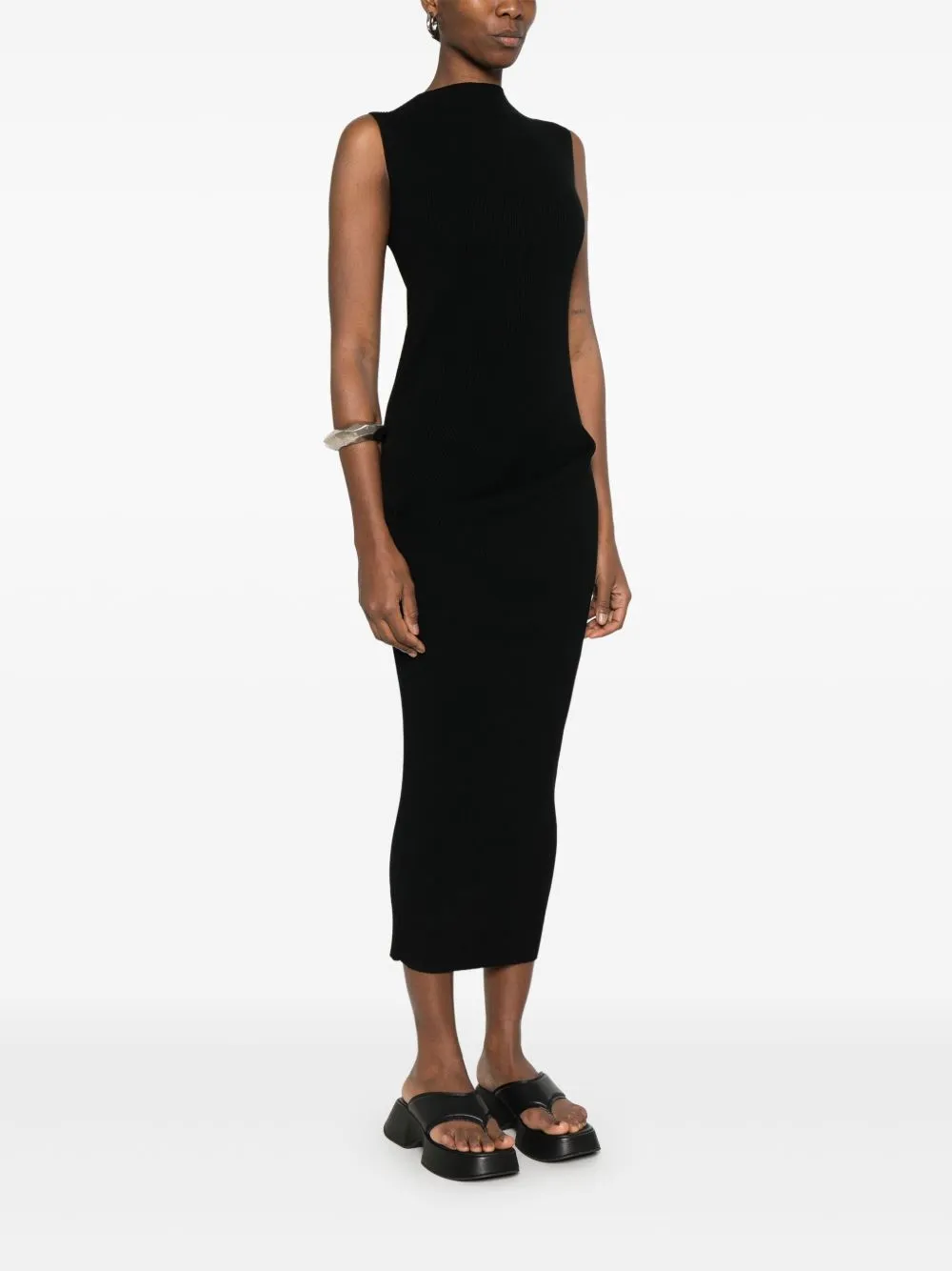 Knitted long dress
