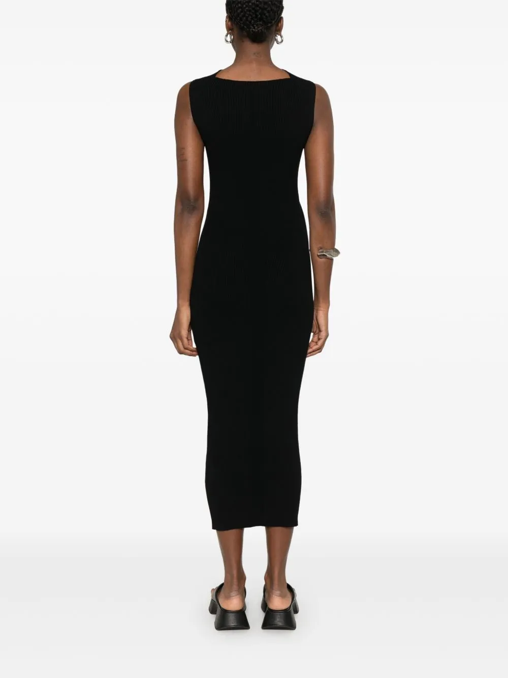 Knitted long dress