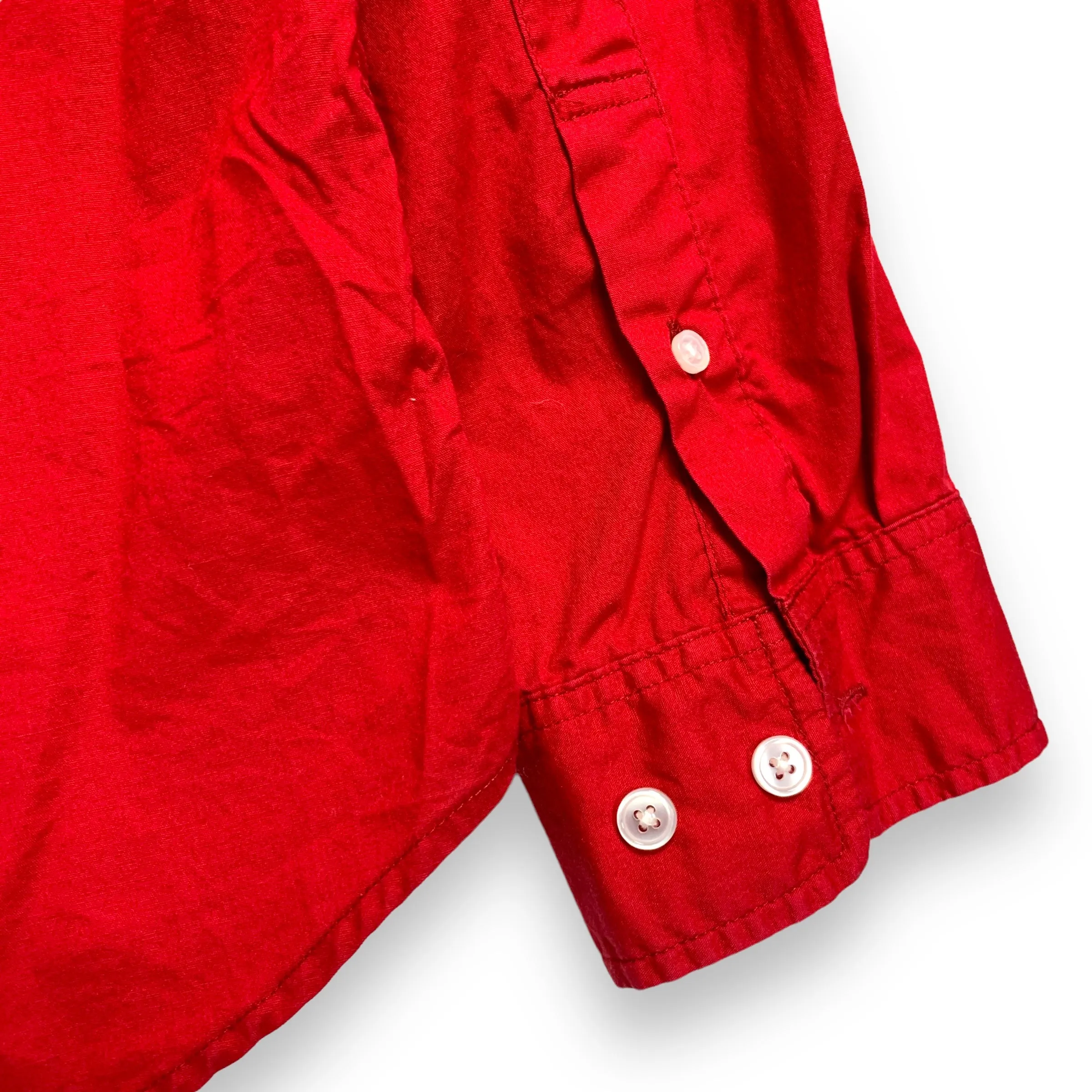 [L] Supreme 2010AW Futura Divide Conquer Monroe Face Print B/D Shirt Red