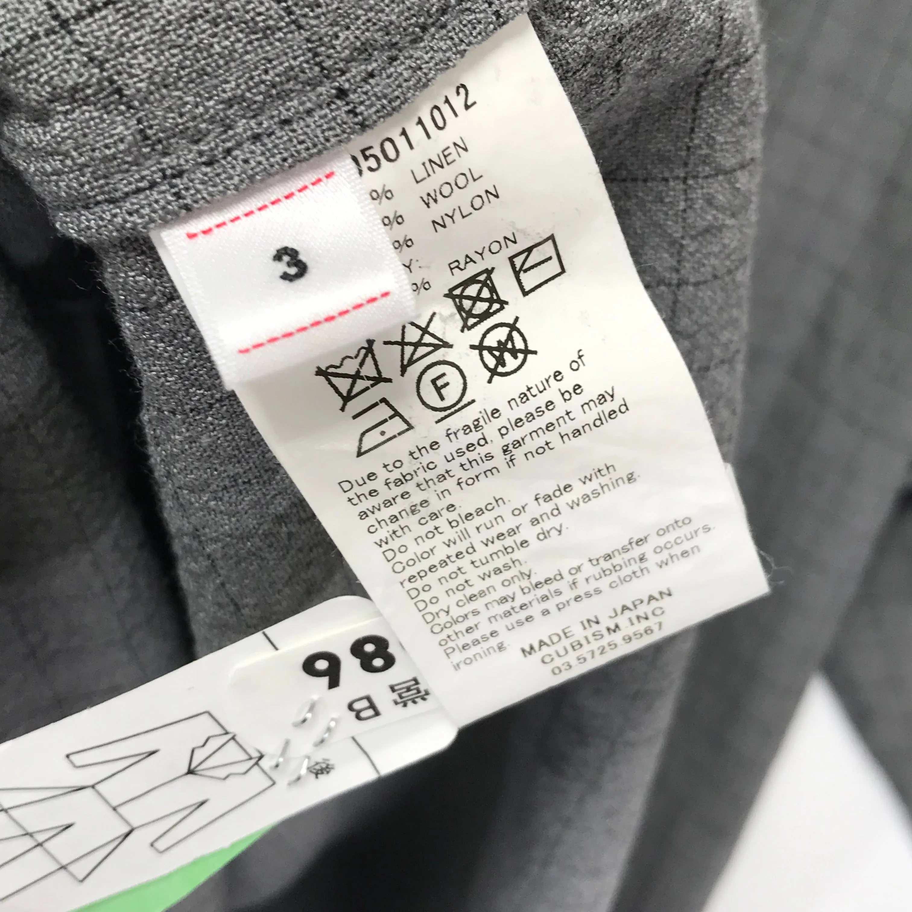 [L] VISVIM 19SS DEAD-BALL ERA SHIRT P.O. GREY
