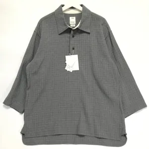 [L] VISVIM 19SS DEAD-BALL ERA SHIRT P.O. GREY