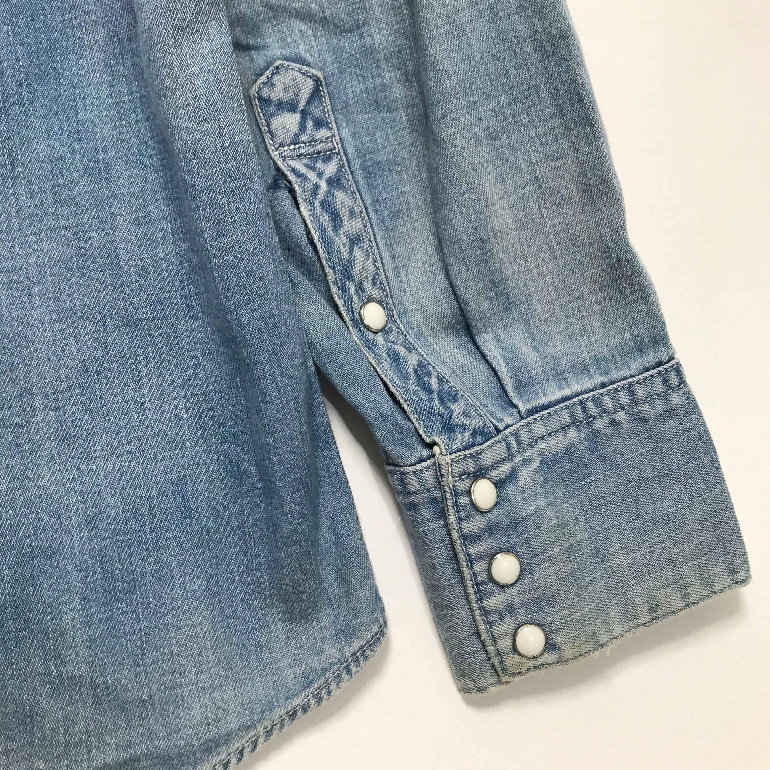 [L] VISVIM SOCIAL SCULPTURE SHIRT L/S DMGD Indigo