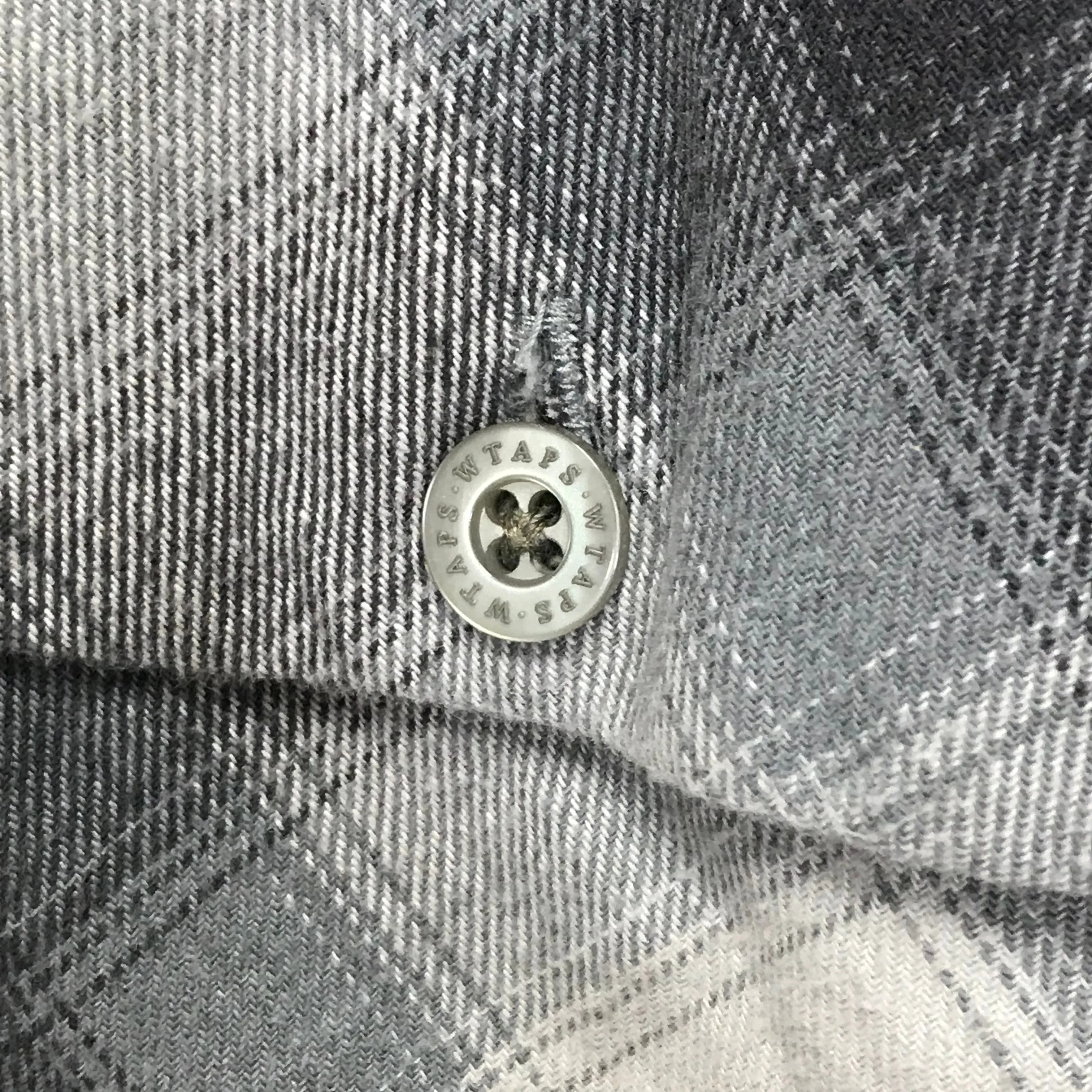 [L] WTAPS 12AW Vatos L/S Shirt Grey