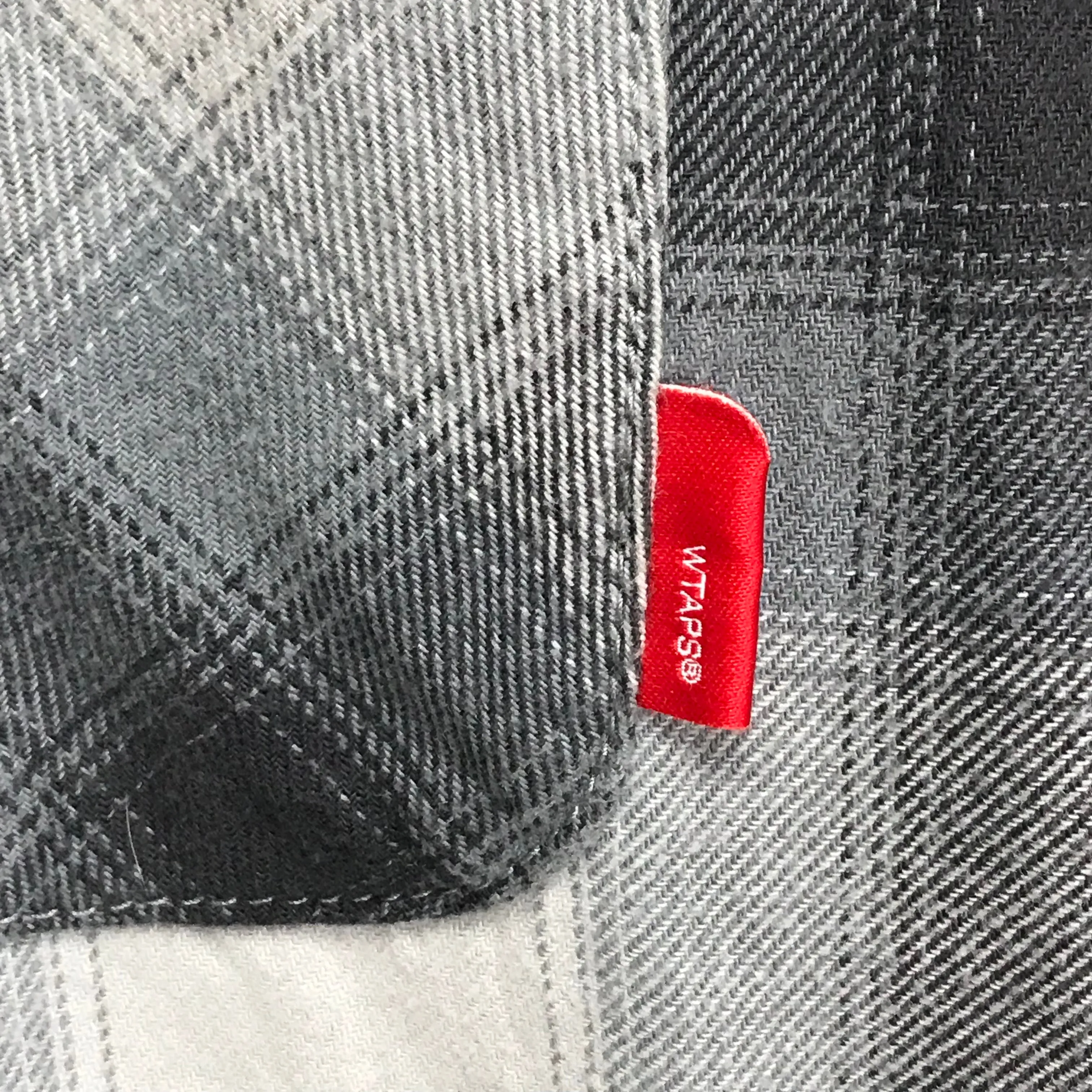[L] WTAPS 12AW Vatos L/S Shirt Grey