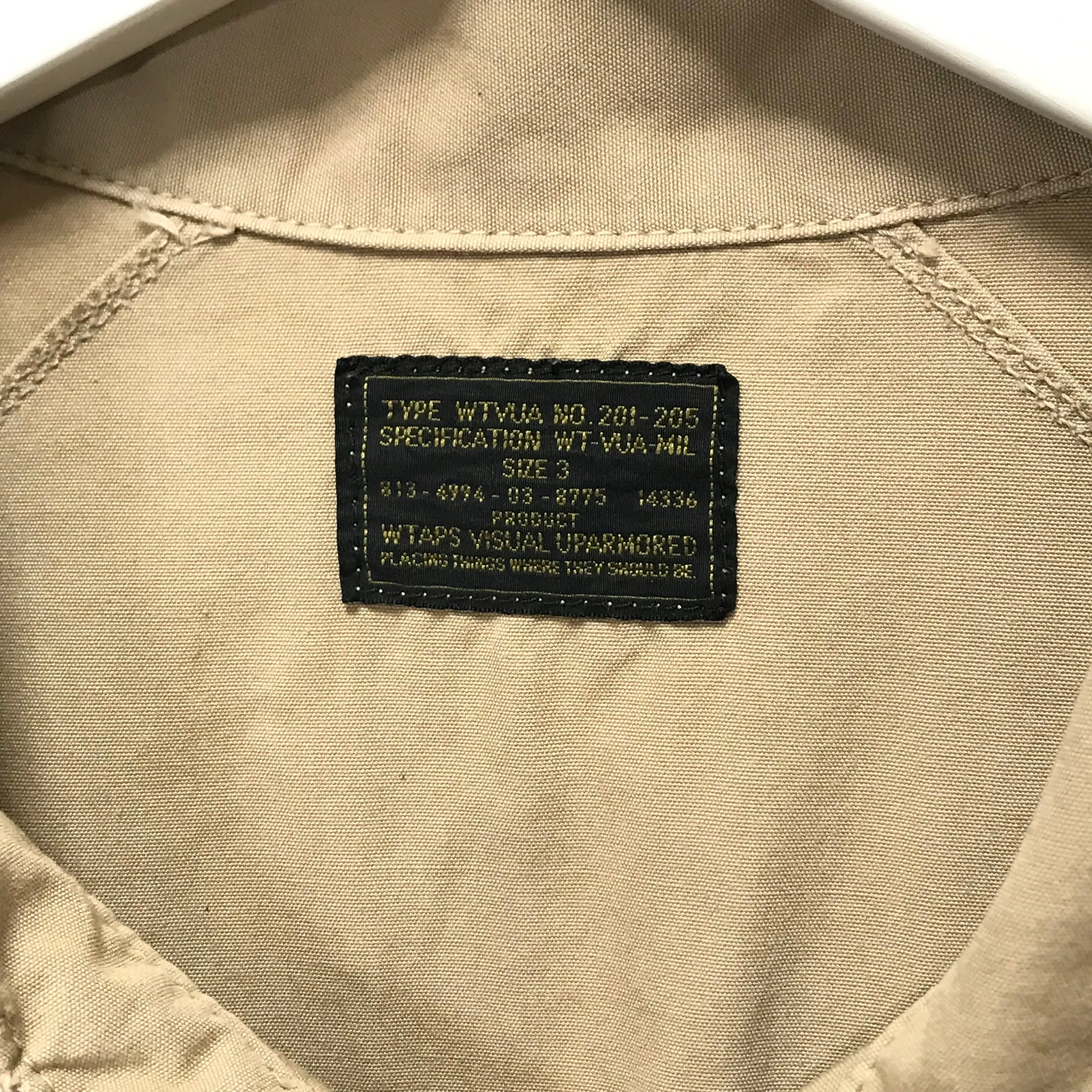 [L] WTaps 13SS Trad LS Safari BD Shirt