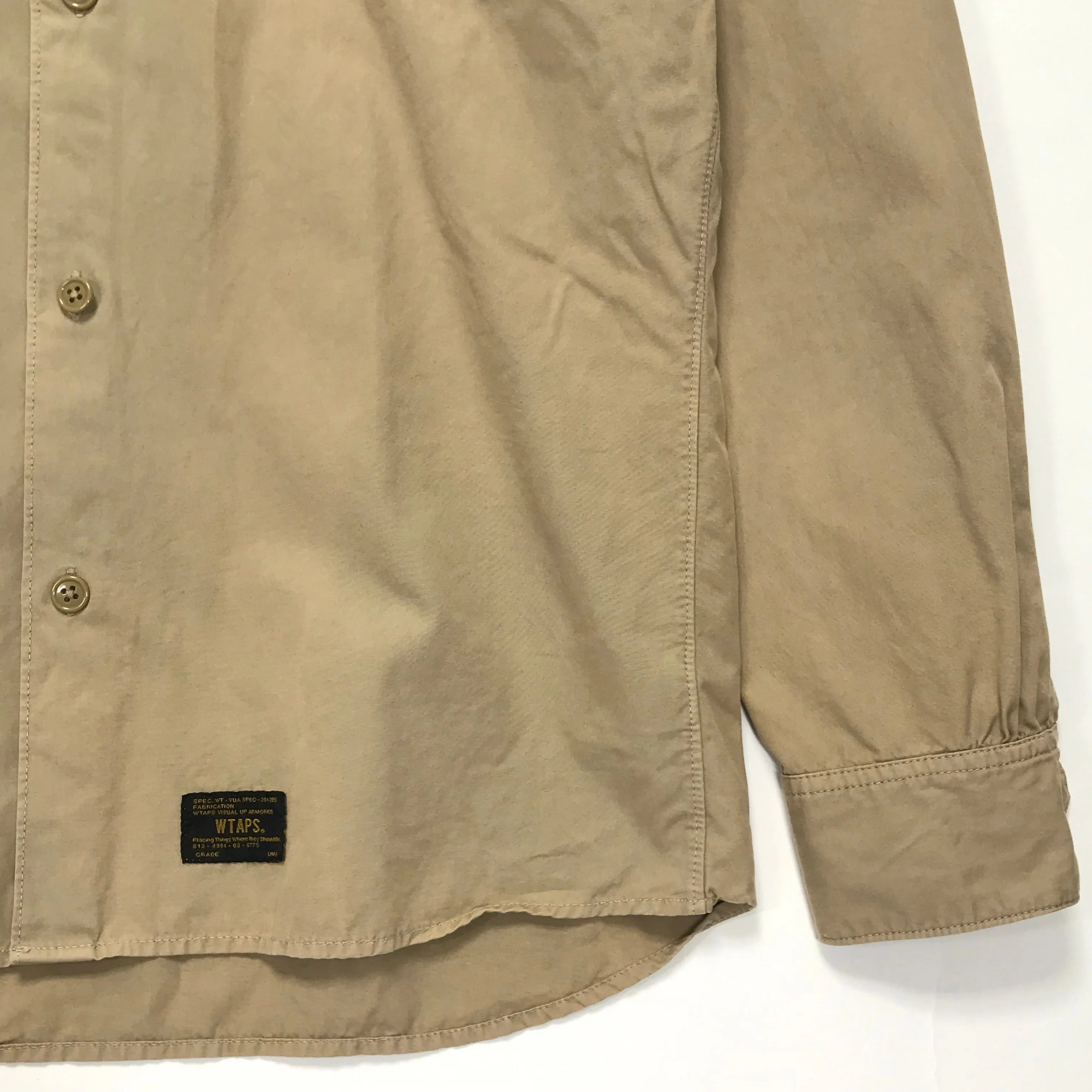 [L] WTaps 13SS Trad LS Safari BD Shirt