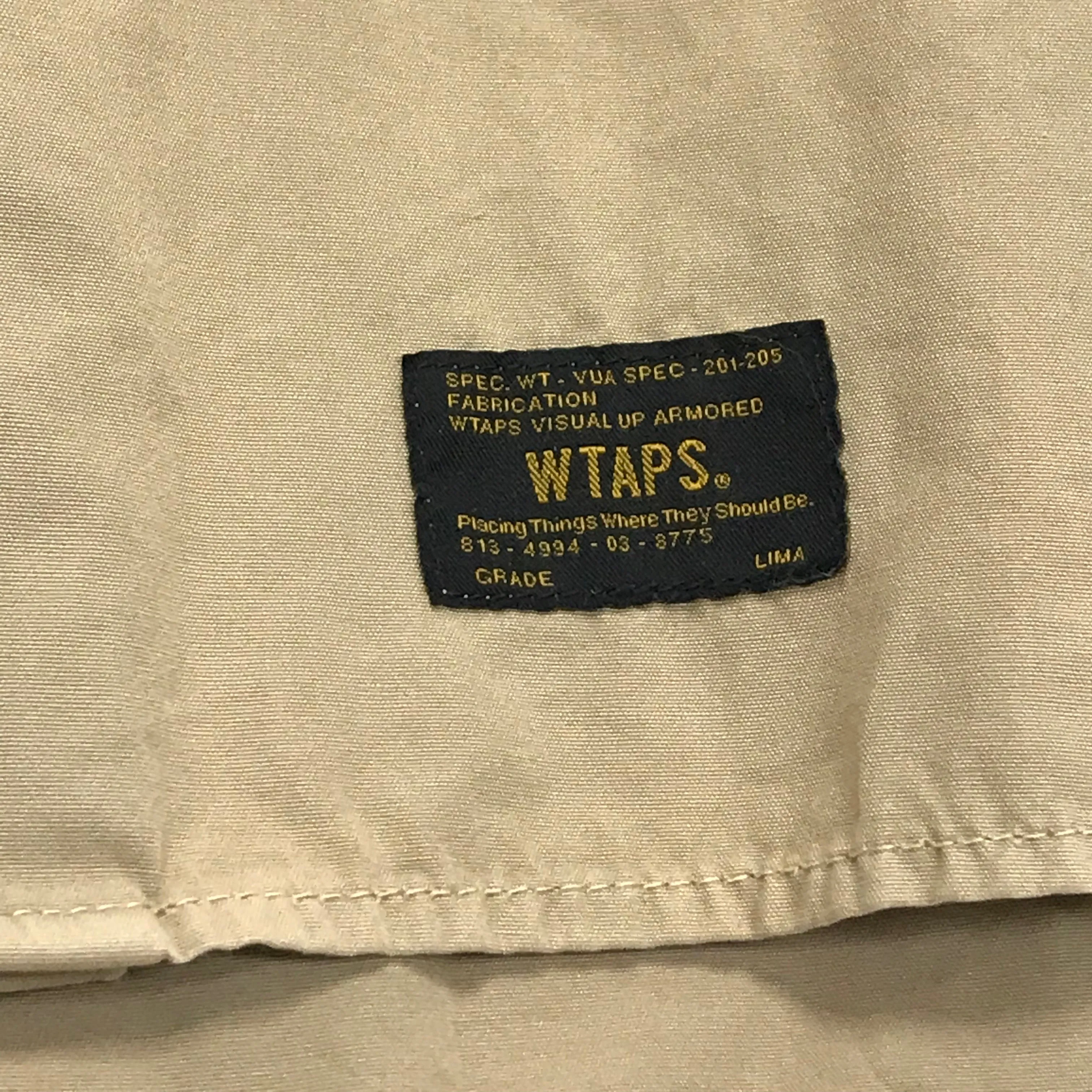 [L] WTaps 13SS Trad LS Safari BD Shirt