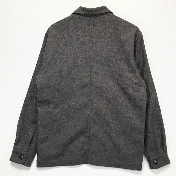 [L] WTaps Wool BUDS L/S Shirt Brown