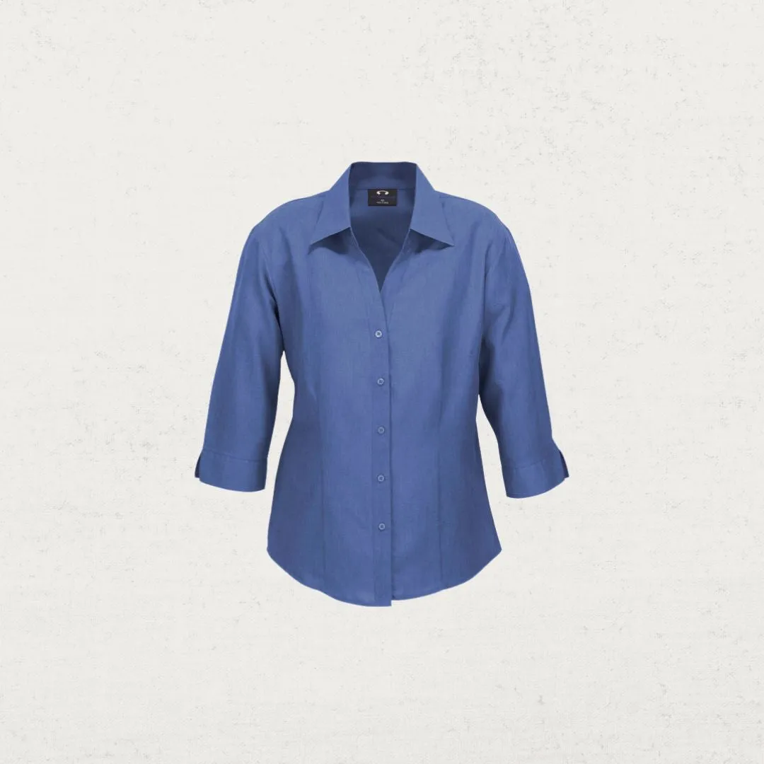 Ladies 3Qtr Sleeve Oasis Shirt