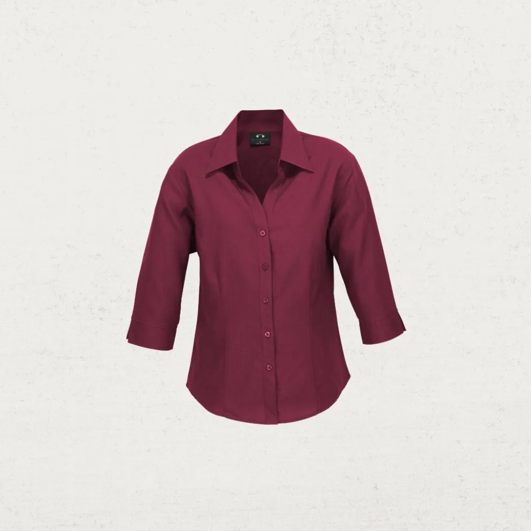 Ladies 3Qtr Sleeve Oasis Shirt