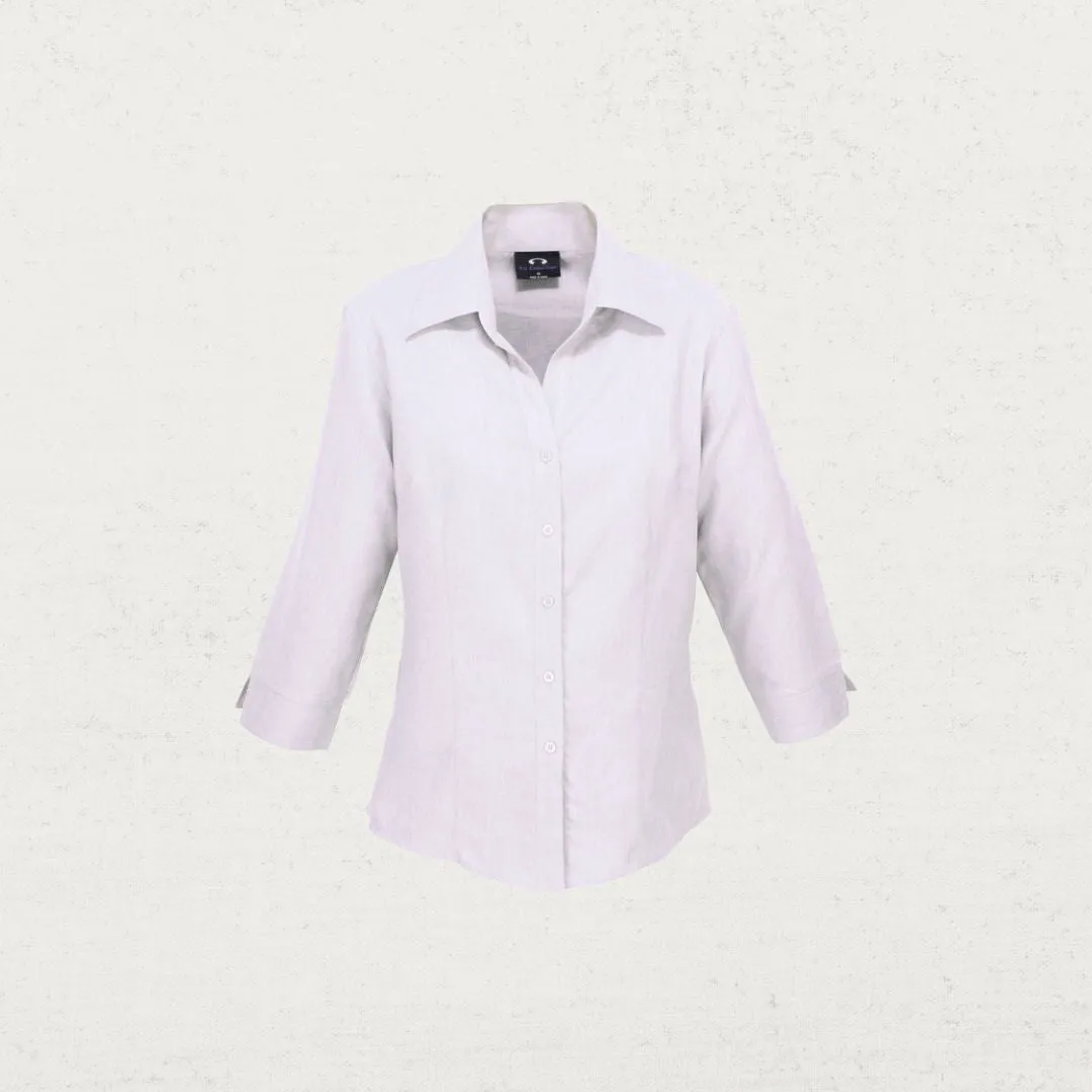 Ladies 3Qtr Sleeve Oasis Shirt