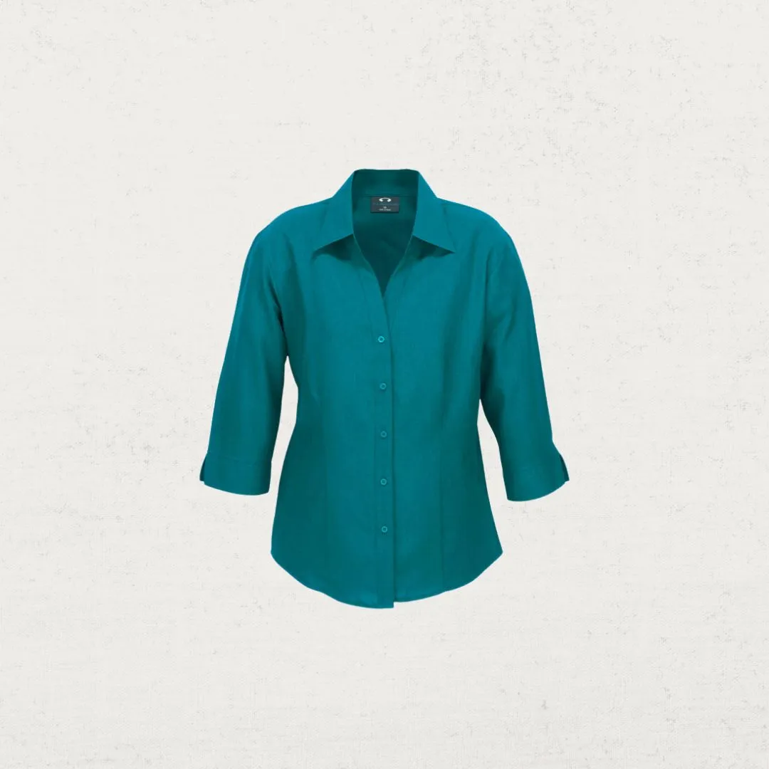 Ladies 3Qtr Sleeve Oasis Shirt