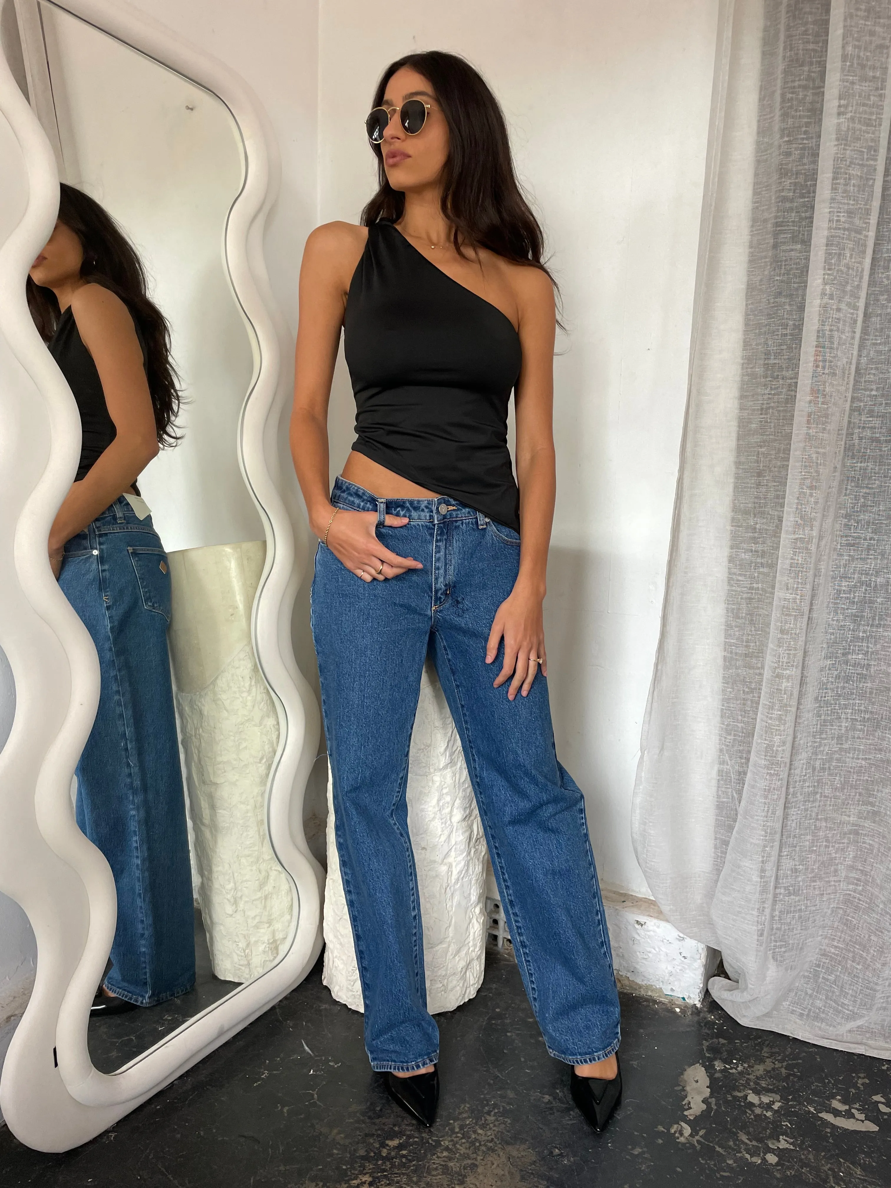Leia One Shoulder Top