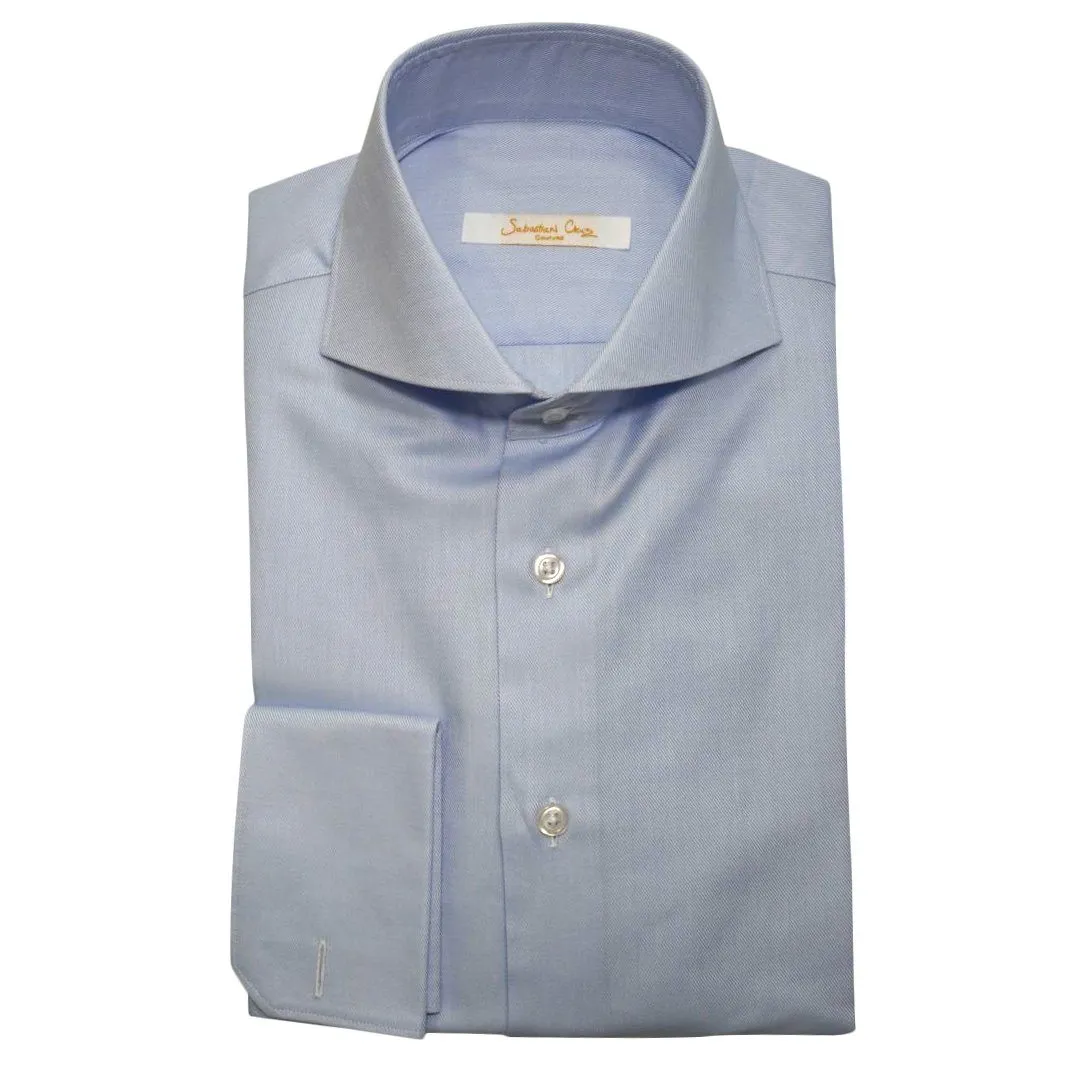 Light Blu Poplin Dress Shirt