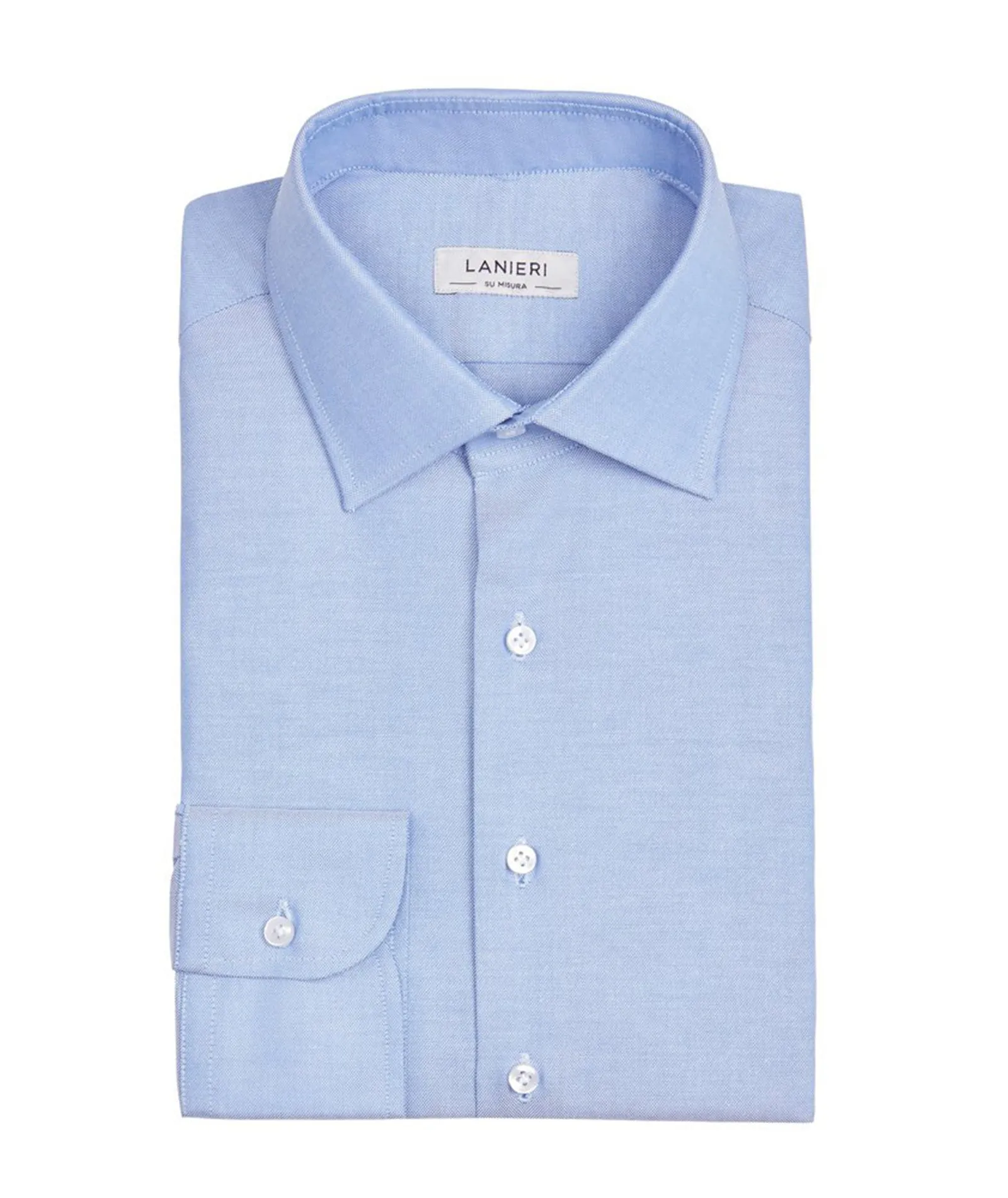 Light Blue Cotton Oxford Shirt