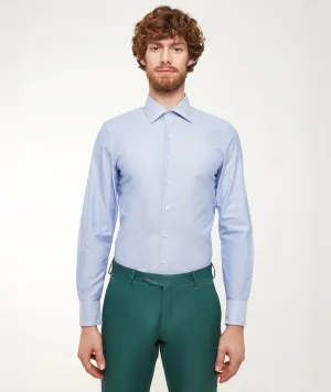 Light Blue Cotton Oxford Shirt
