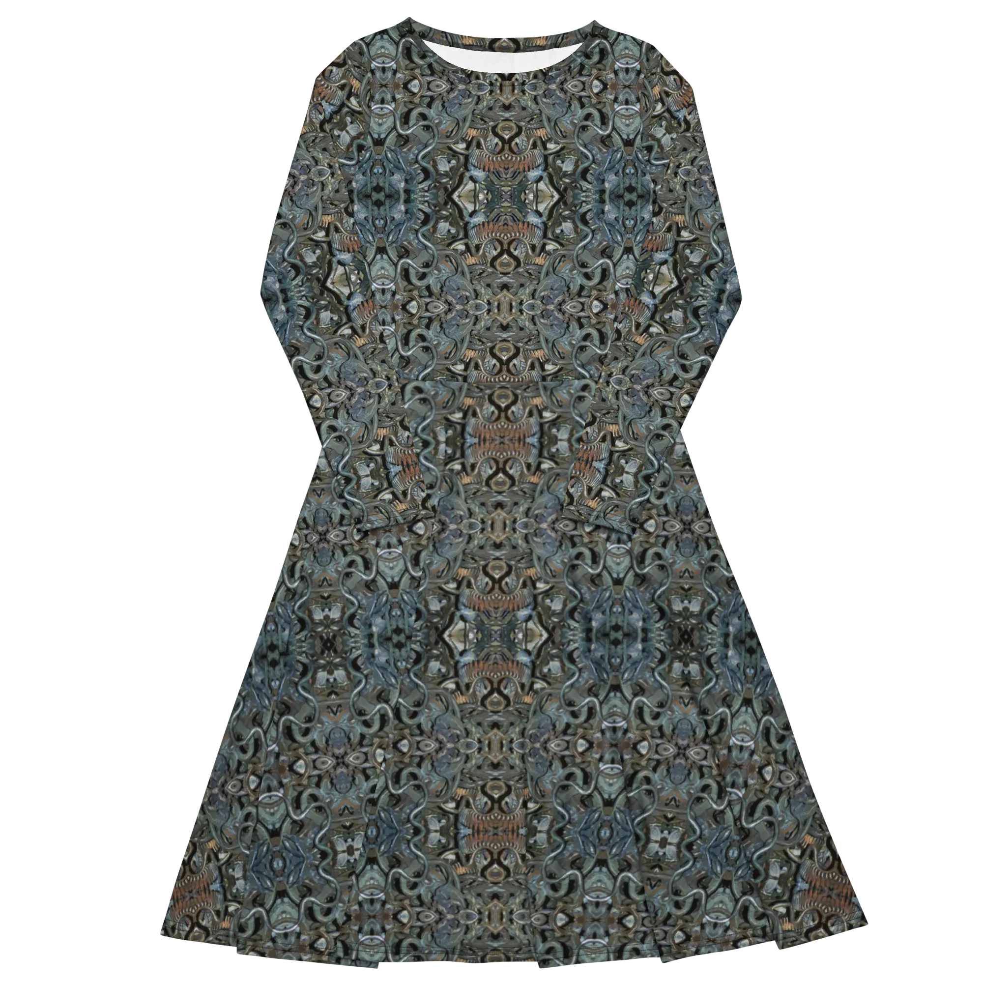Long Sleeve Midi Dress (Her/Muliebris)(Grail Night Hoard Virtus 8.11) RJSTHS2022 RJS