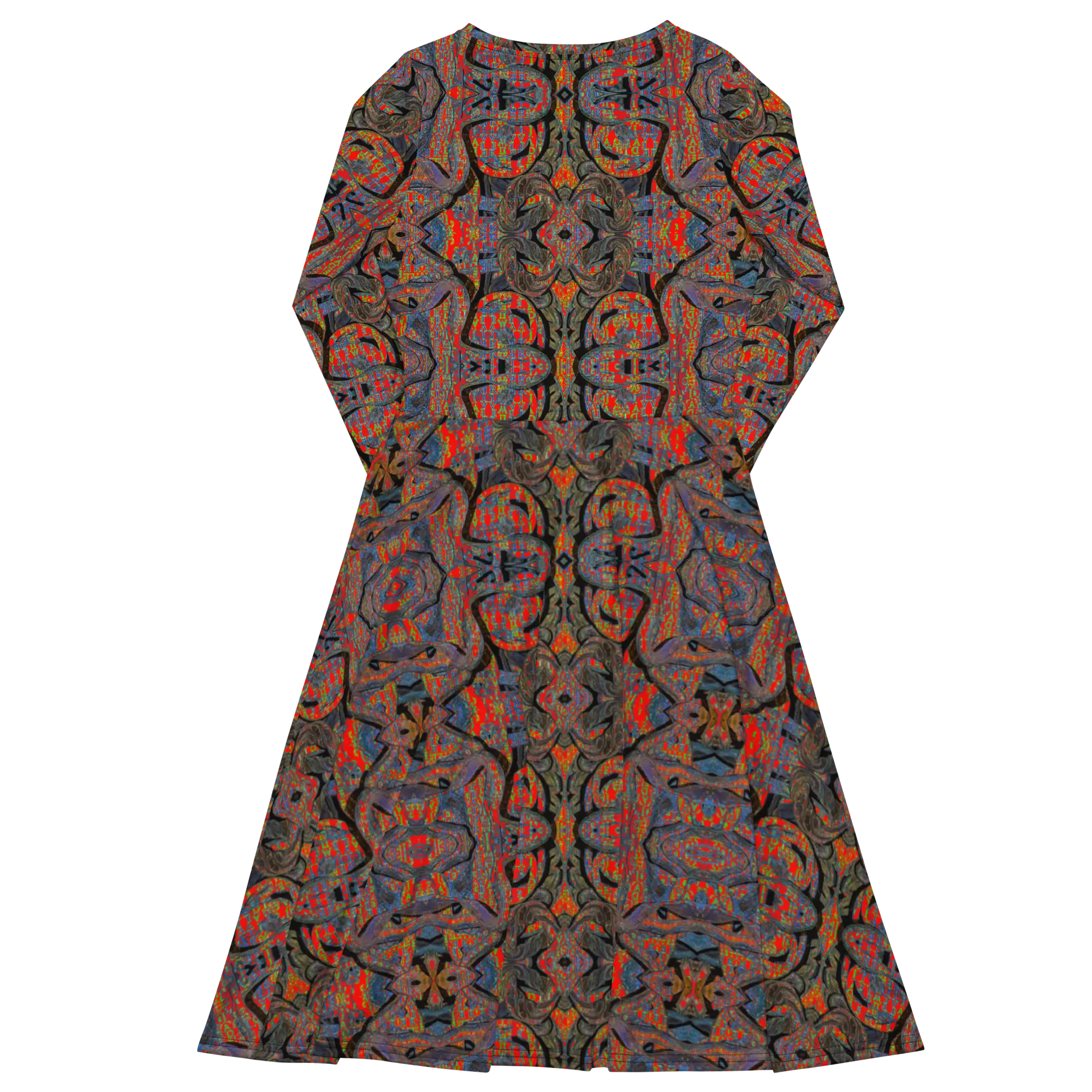 Long Sleeve Midi Dress (Her/Muliebris)(Pure Candy GNHV8.2.1 Orange Logo@Alchemic) RJSTHS2022 RJS