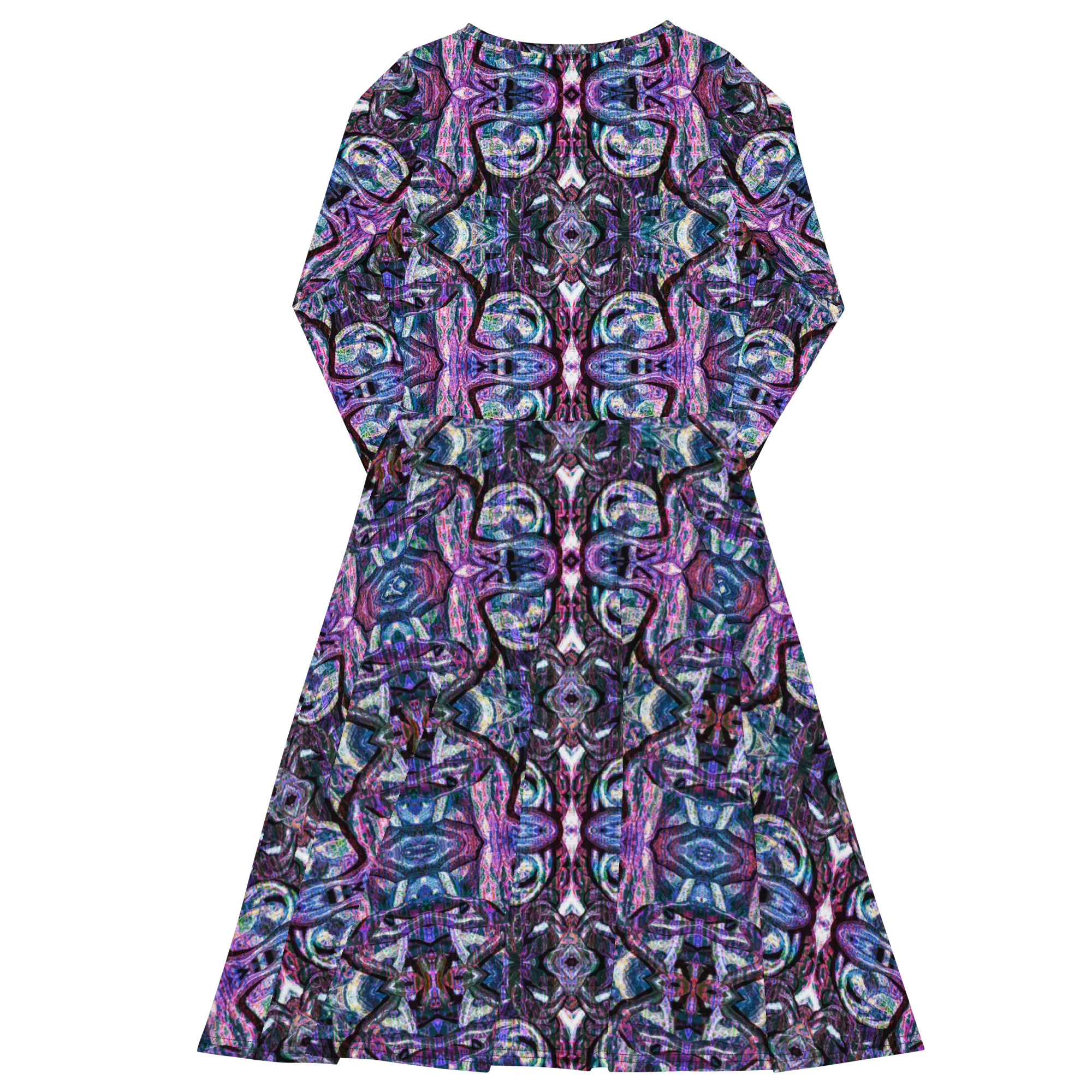 Long Sleeve Midi Dress (Her/Muliebris)(Pure Candy GNHV8.2.1 Purple Logo@Alchemic) RJSTHS2022 RJS