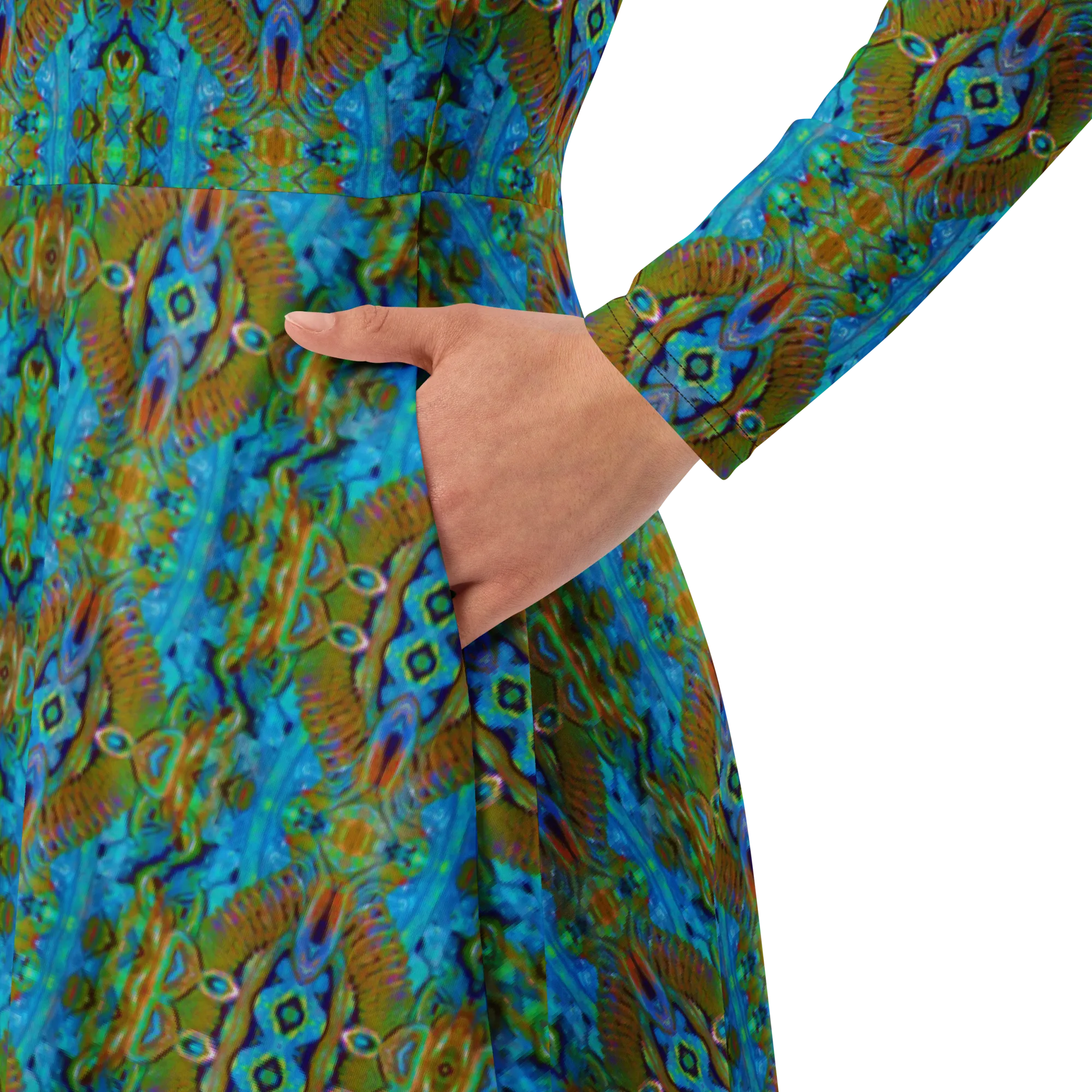 Long Sleeve Midi Dress (Her/Muliebris)(Pure Candy RJSTH@Alchemic) RJSTHS2022 RJS