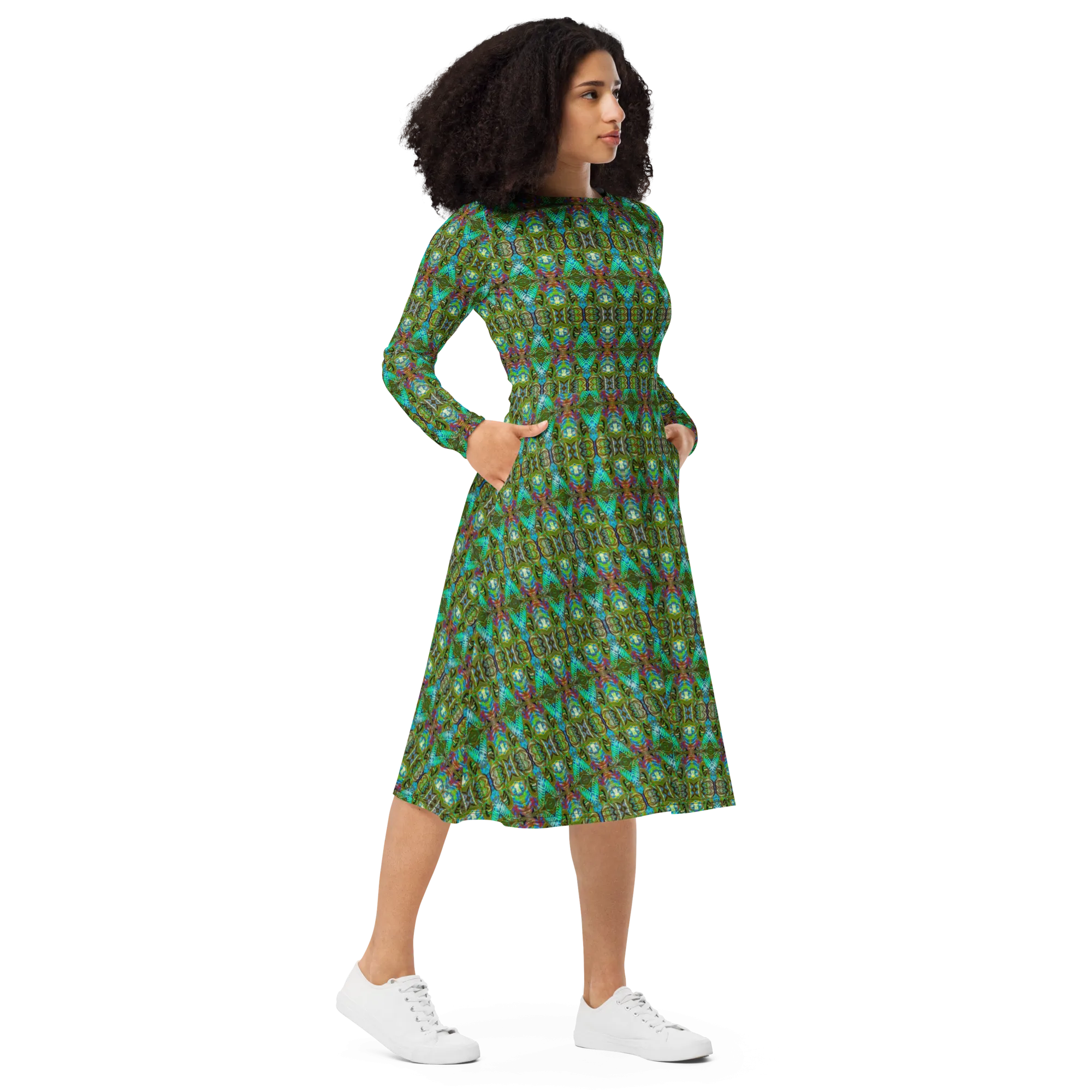 Long Sleeve Midi Dress (Her/Muliebris)(Pure Candy RJSTH@Alchemic) RJSTHS2022 RJS