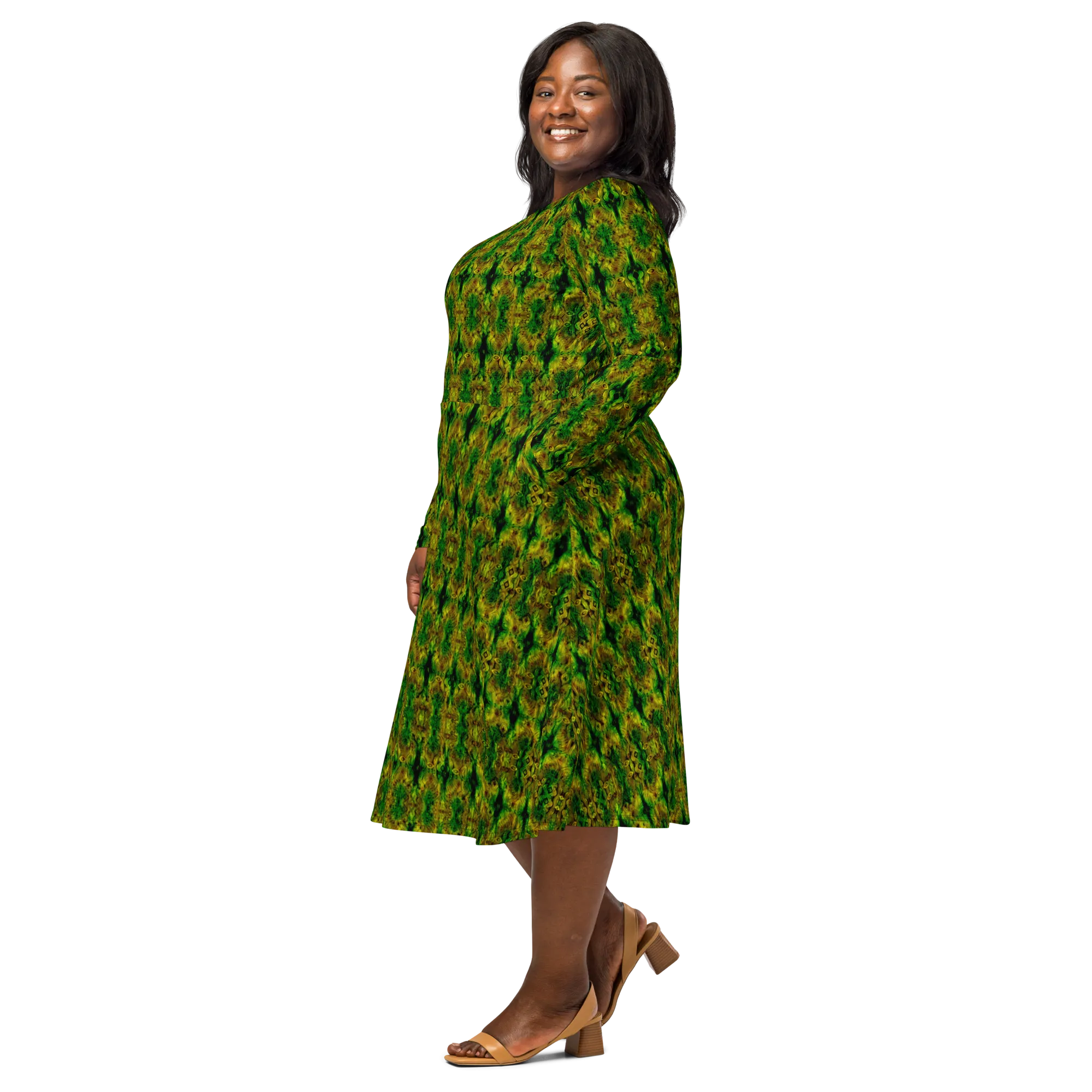 Long Sleeve Midi Dress (Her/Muliebris)(Pure Candy RJSTH@Alchemic) RJSTHS2022 RJS