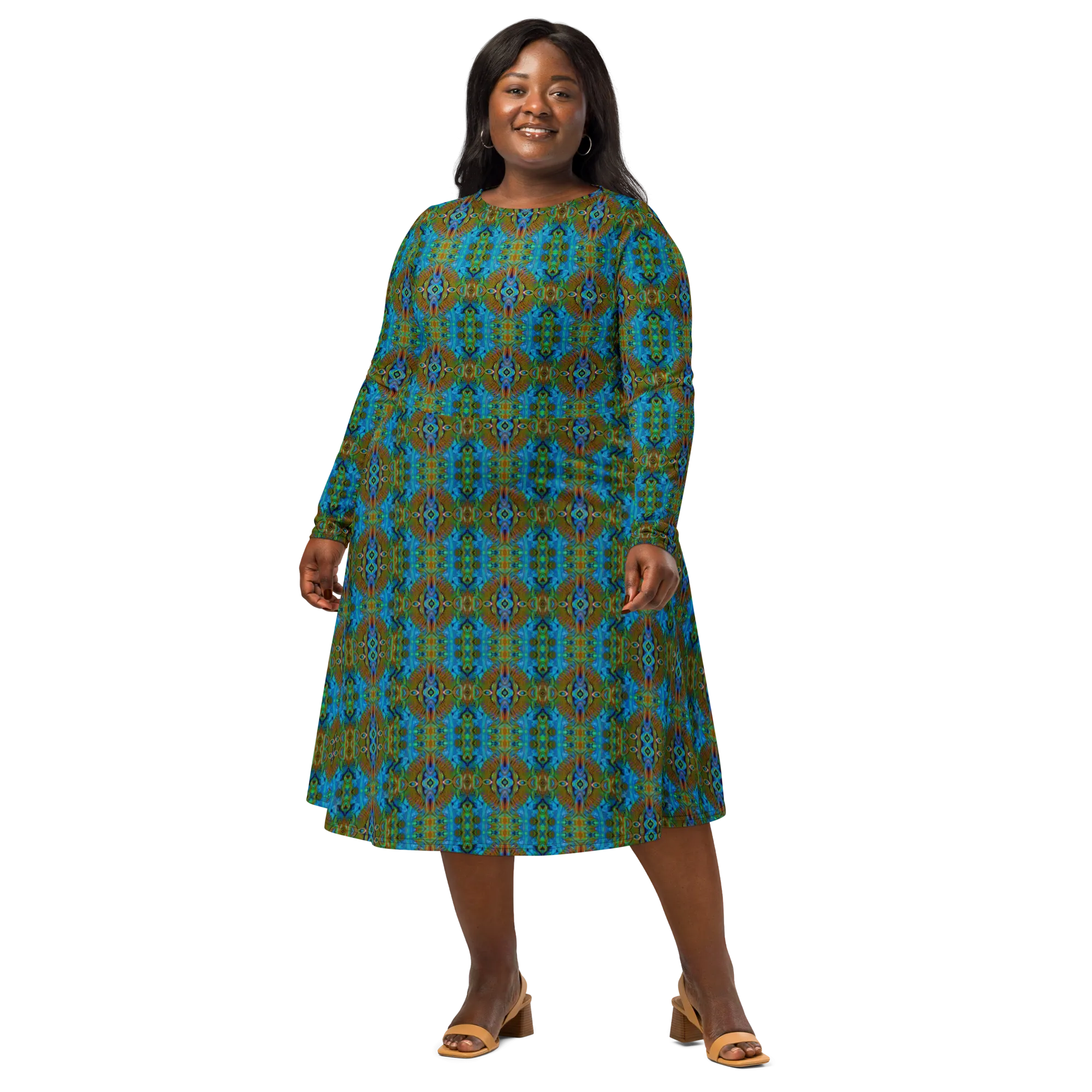 Long Sleeve Midi Dress (Her/Muliebris)(Pure Candy RJSTH@Alchemic) RJSTHS2022 RJS