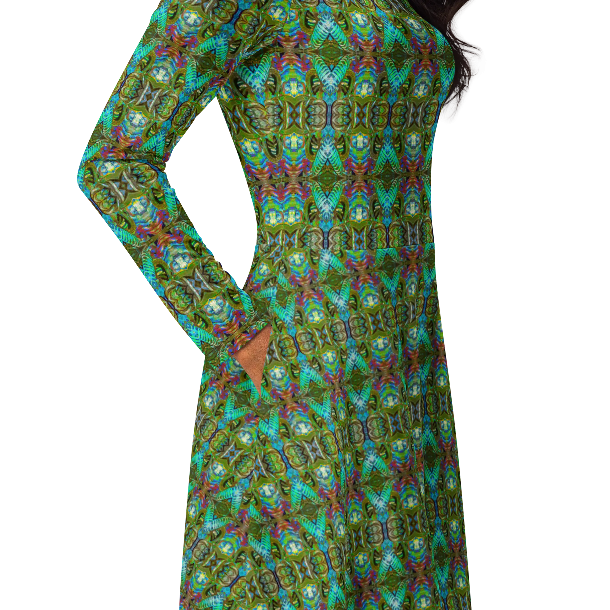 Long Sleeve Midi Dress (Her/Muliebris)(Pure Candy RJSTH@Alchemic) RJSTHS2022 RJS