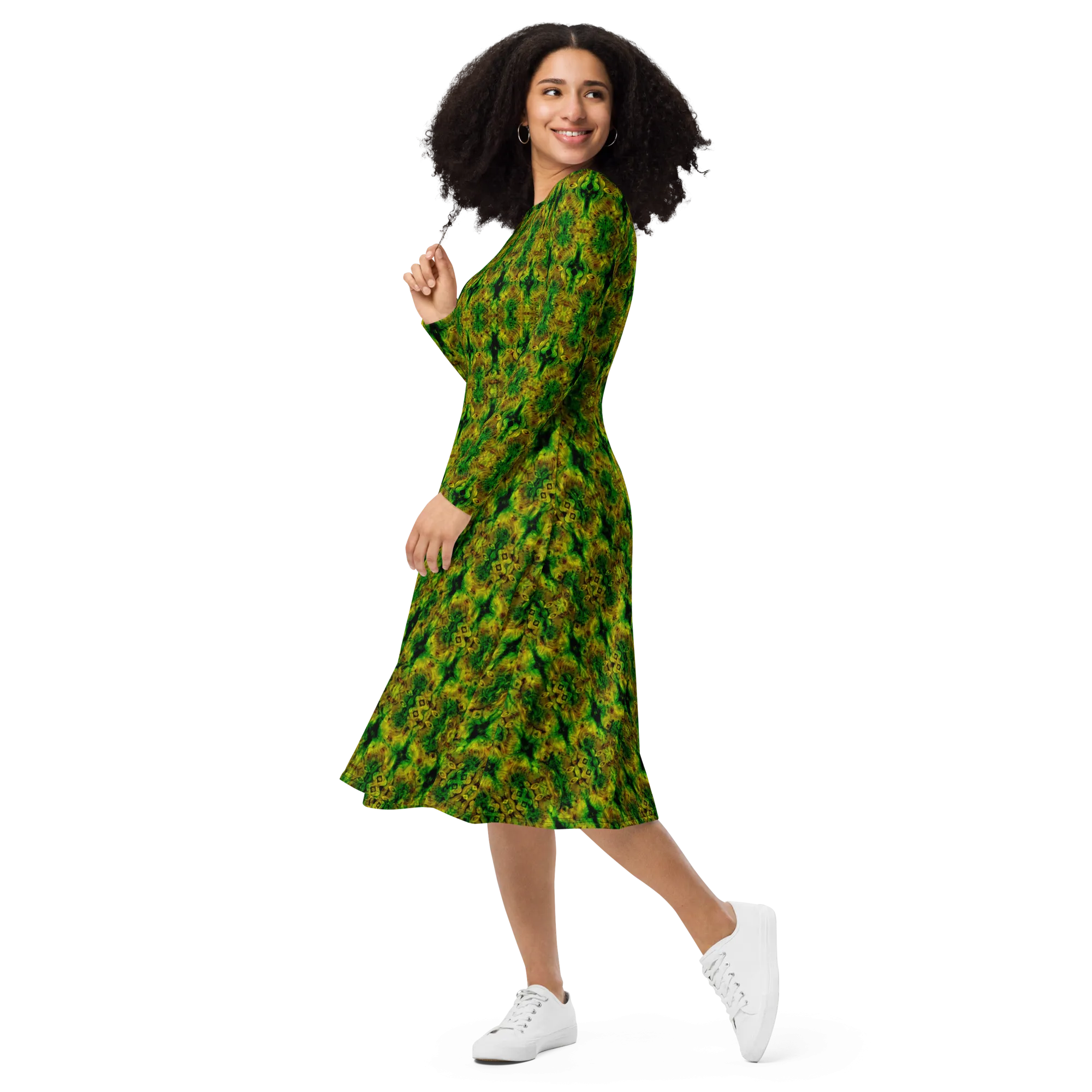 Long Sleeve Midi Dress (Her/Muliebris)(Pure Candy RJSTH@Alchemic) RJSTHS2022 RJS