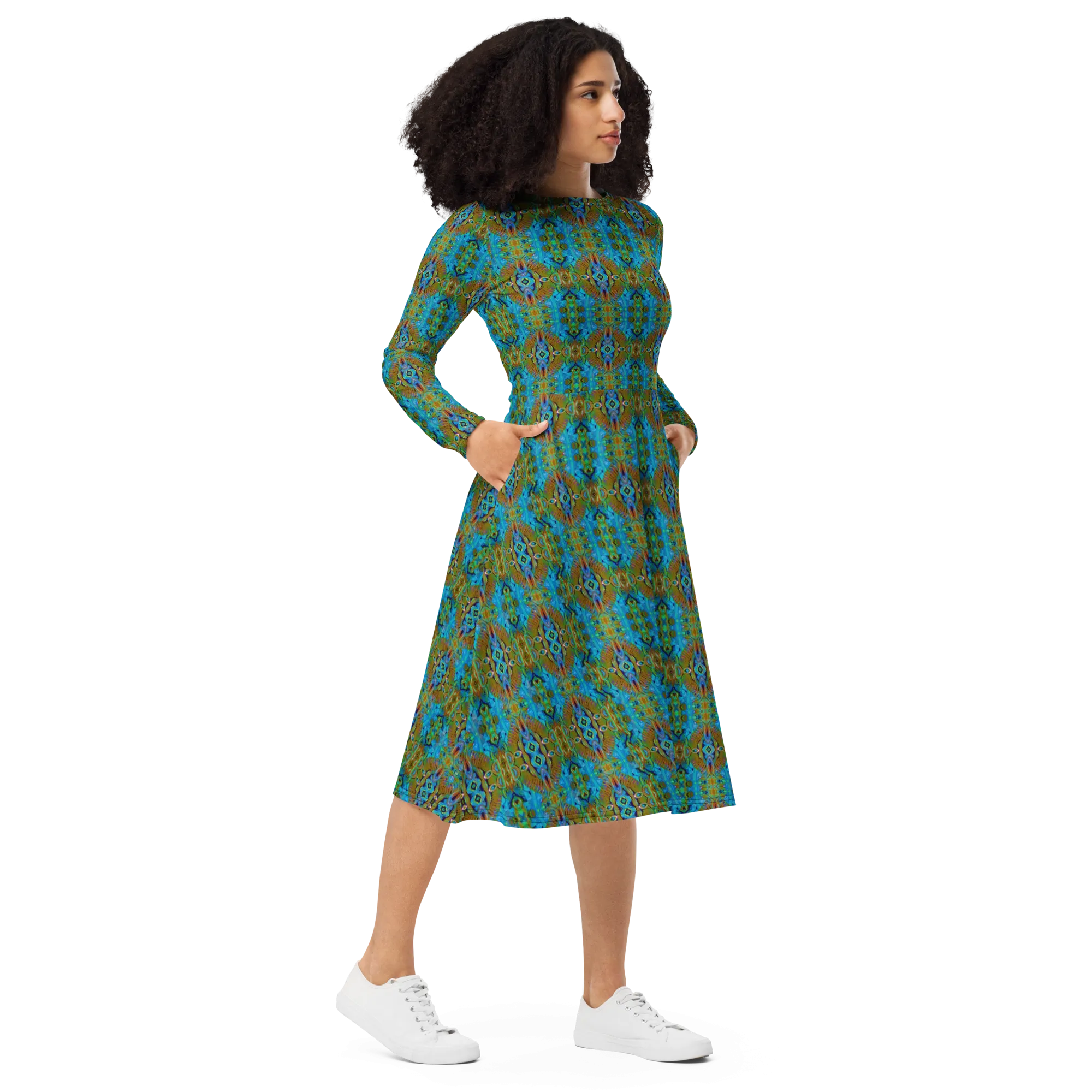 Long Sleeve Midi Dress (Her/Muliebris)(Pure Candy RJSTH@Alchemic) RJSTHS2022 RJS