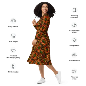 Long Sleeve Midi Dress (Her/Muliebris)(Pure Candy RJSTH@Alchemic) RJSTHS2022 RJS