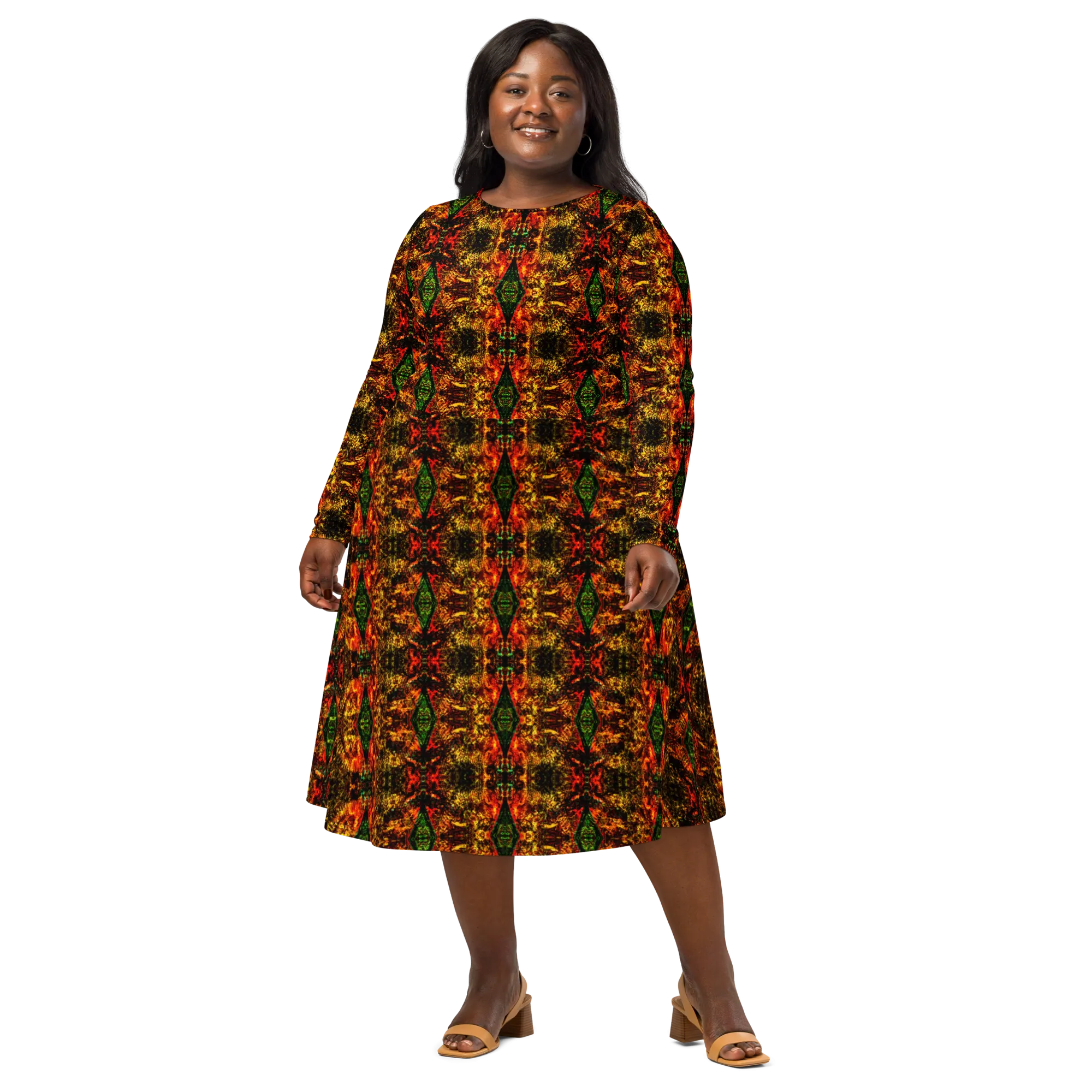Long Sleeve Midi Dress (Her/Muliebris)(Pure Candy RJSTH@Alchemic) RJSTHS2022 RJS