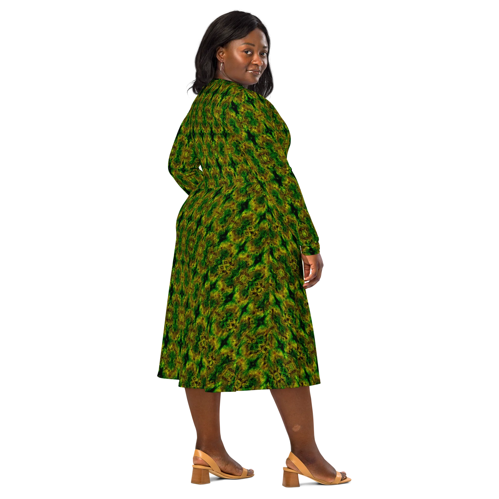 Long Sleeve Midi Dress (Her/Muliebris)(Pure Candy RJSTH@Alchemic) RJSTHS2022 RJS