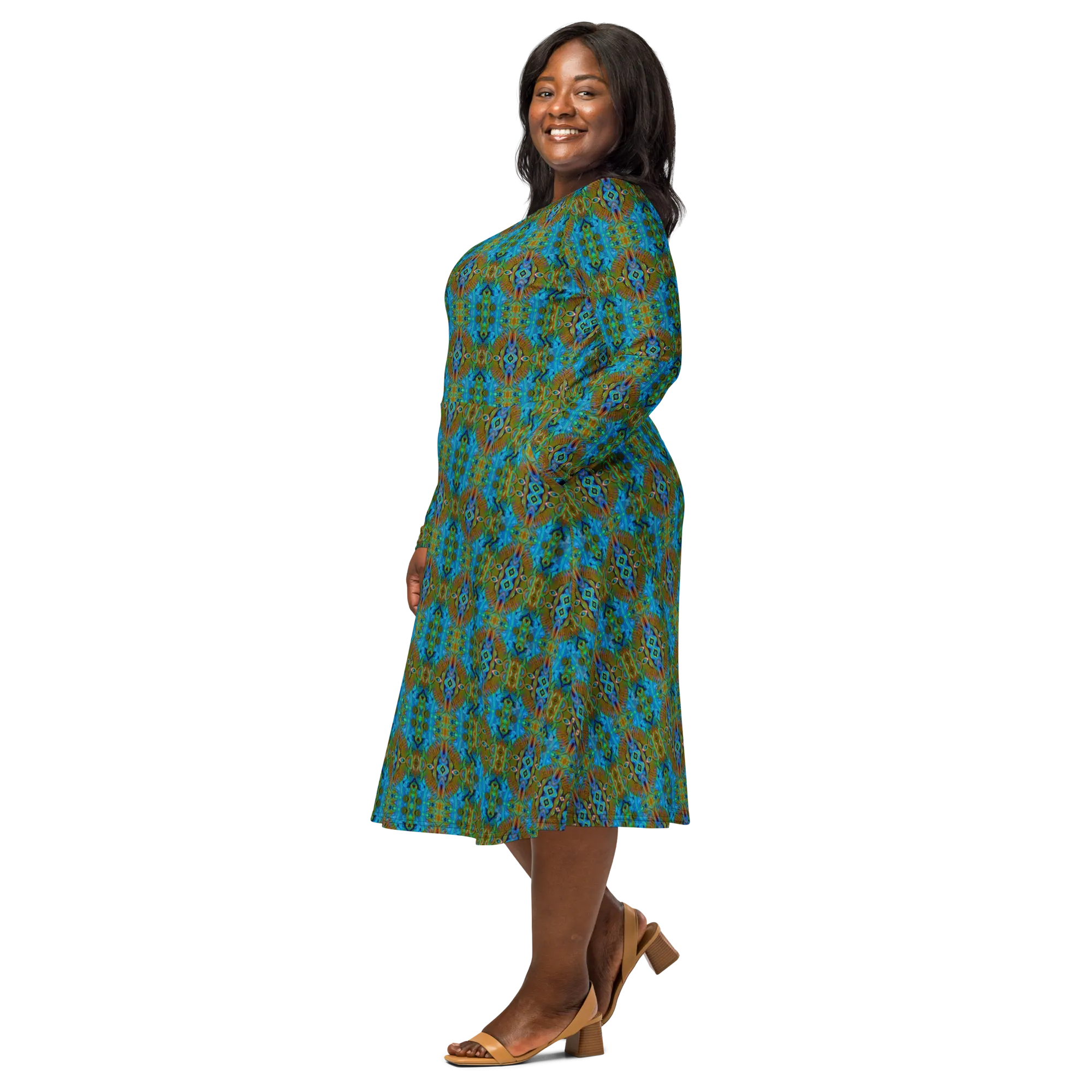 Long Sleeve Midi Dress (Her/Muliebris)(Pure Candy RJSTH@Alchemic) RJSTHS2022 RJS