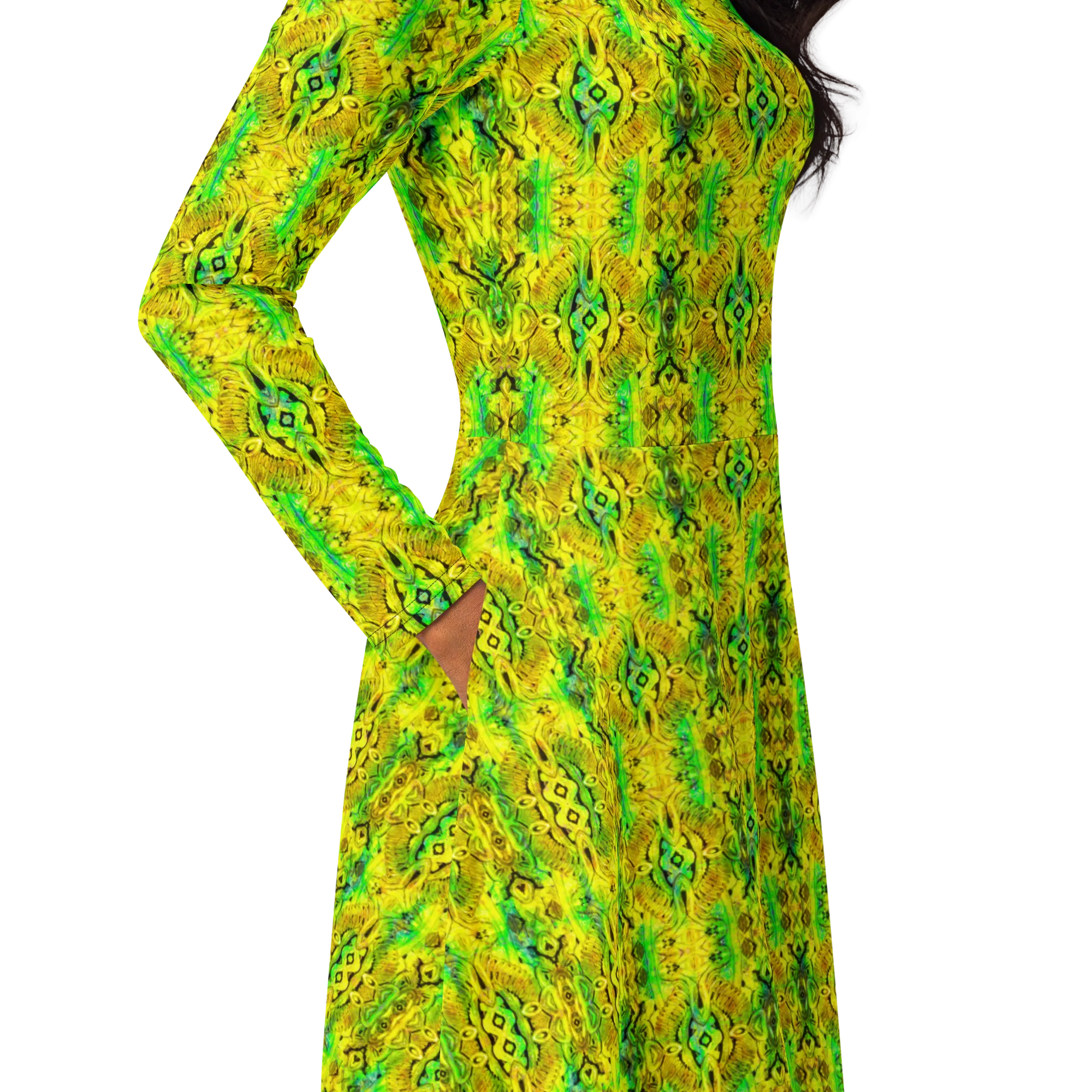 Long Sleeve Midi Dress (Her/Muliebris)(Pure Candy RJSTH@Alchemic) RJSTHS2022 RJS