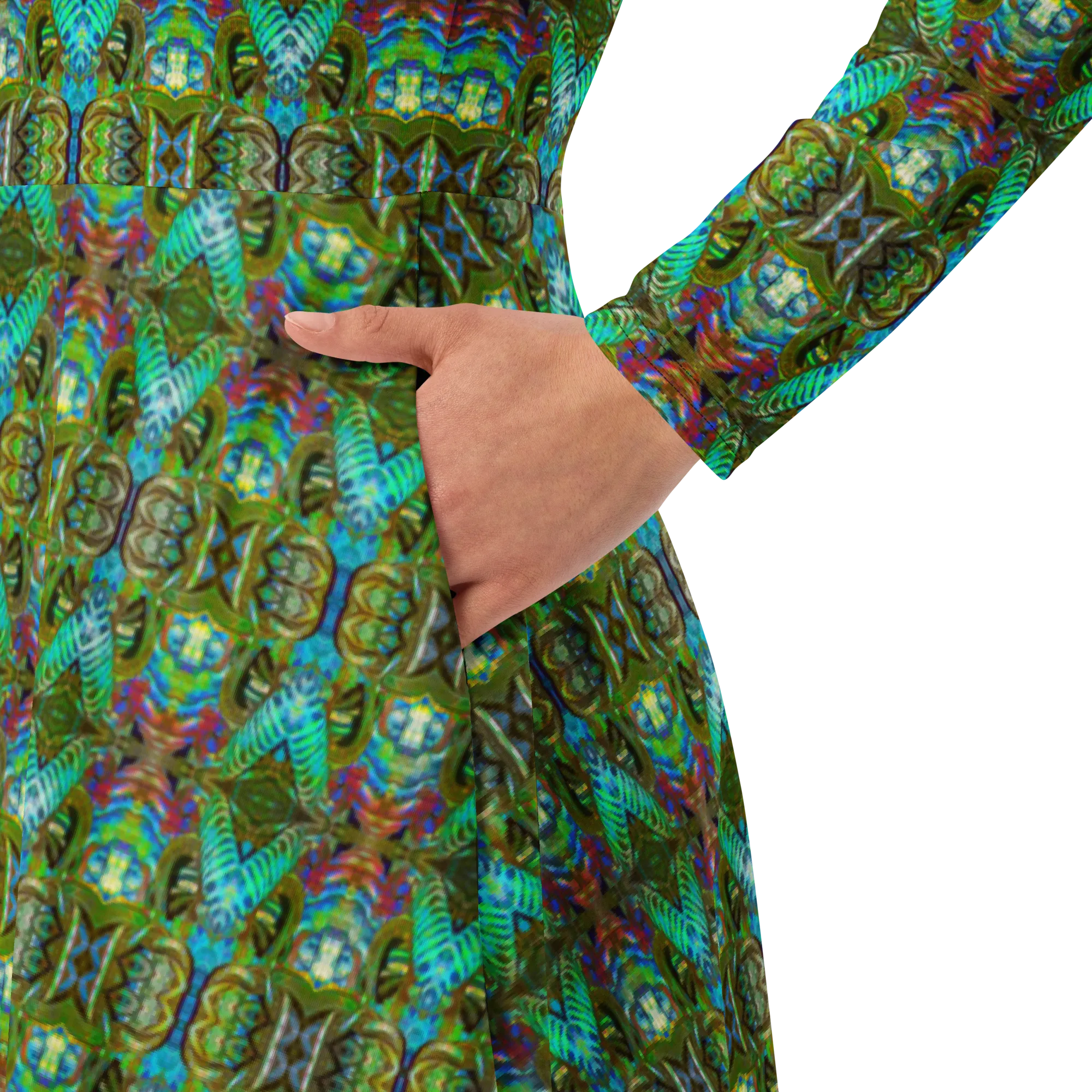 Long Sleeve Midi Dress (Her/Muliebris)(Pure Candy RJSTH@Alchemic) RJSTHS2022 RJS