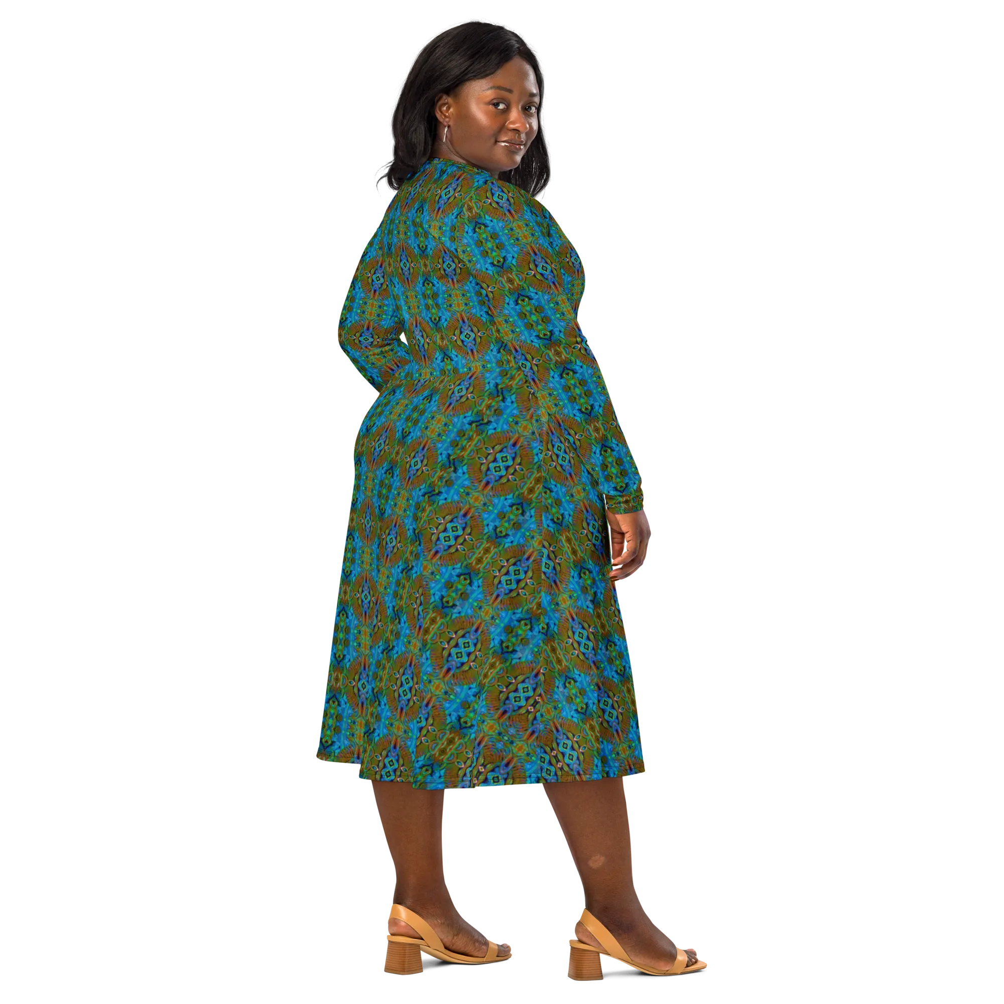 Long Sleeve Midi Dress (Her/Muliebris)(Pure Candy RJSTH@Alchemic) RJSTHS2022 RJS