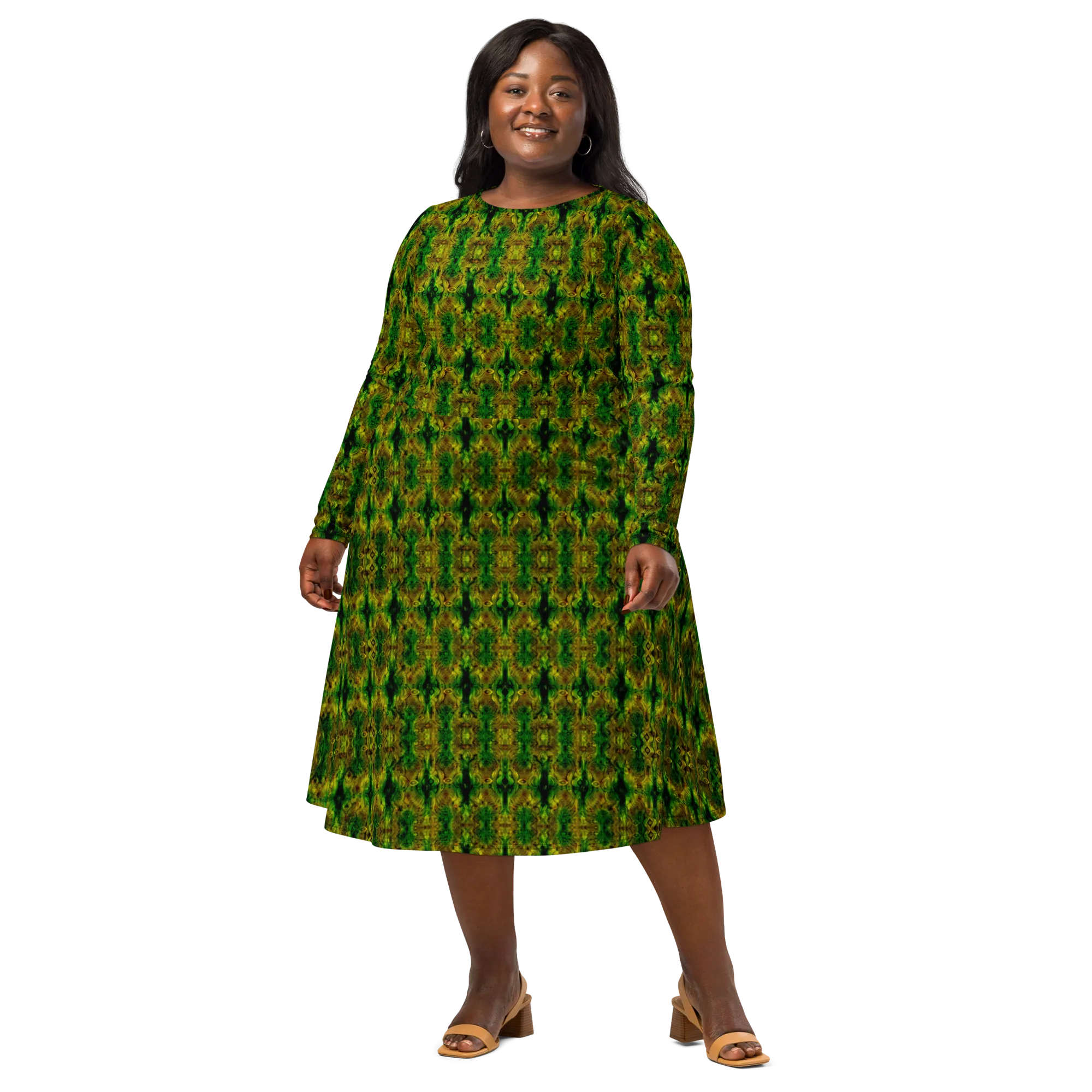 Long Sleeve Midi Dress (Her/Muliebris)(Pure Candy RJSTH@Alchemic) RJSTHS2022 RJS